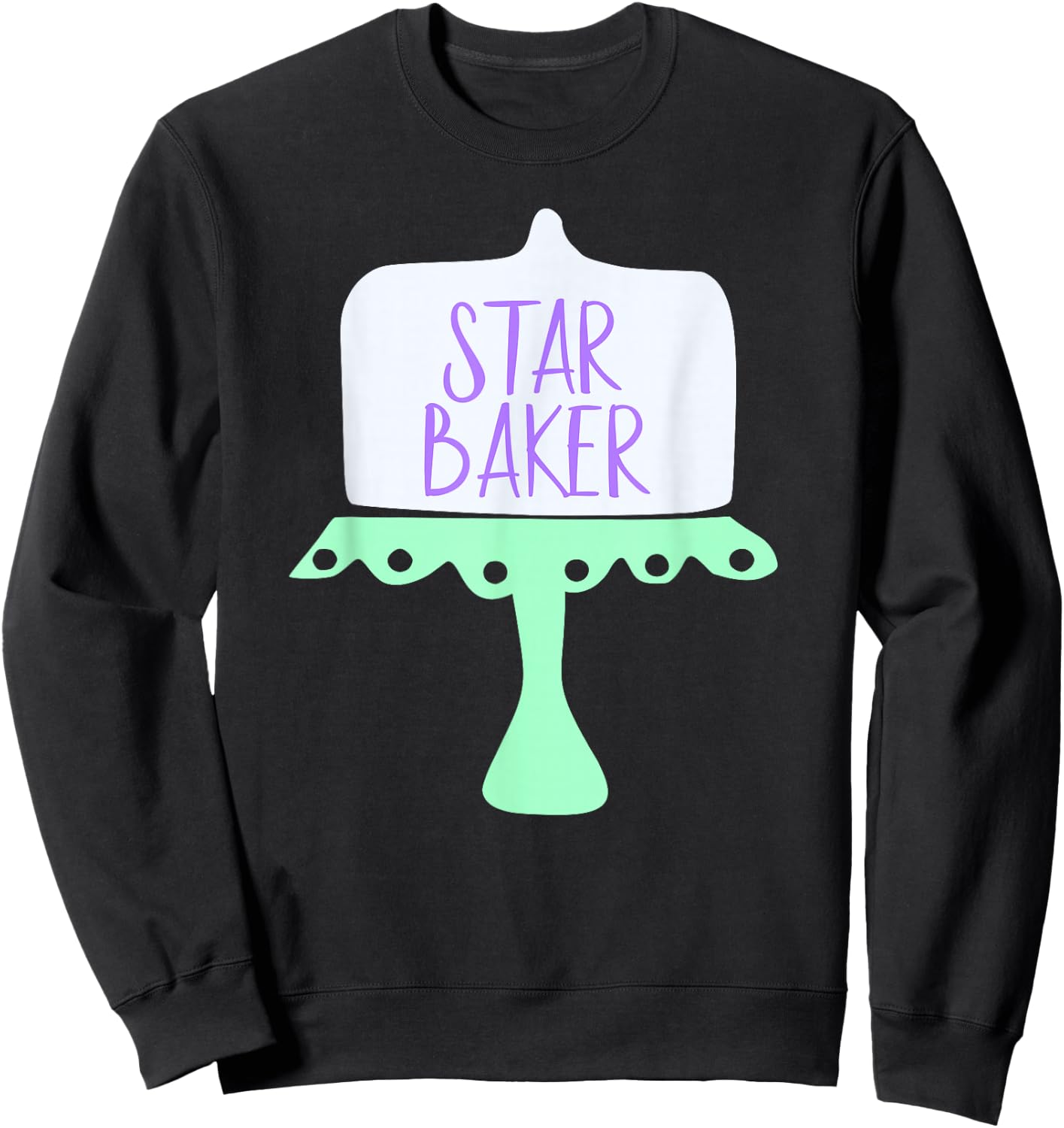 For the Baking Fan Sweatshirt - Sweatshirt | Black
