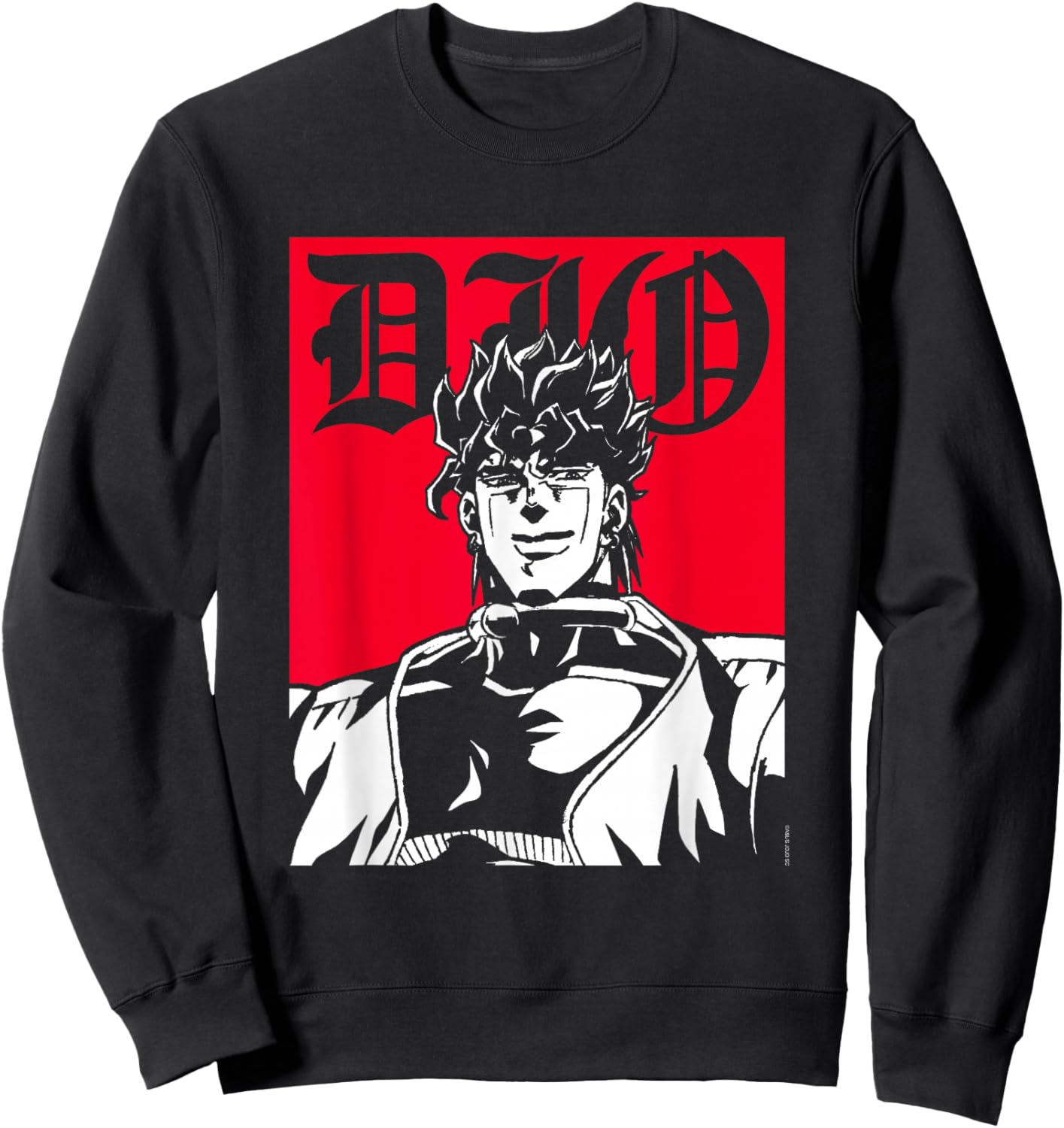 JoJo's Bizarre Adventure Stardust Crusaders DIO Anime Sweatshirt - Sweatshirt | Black