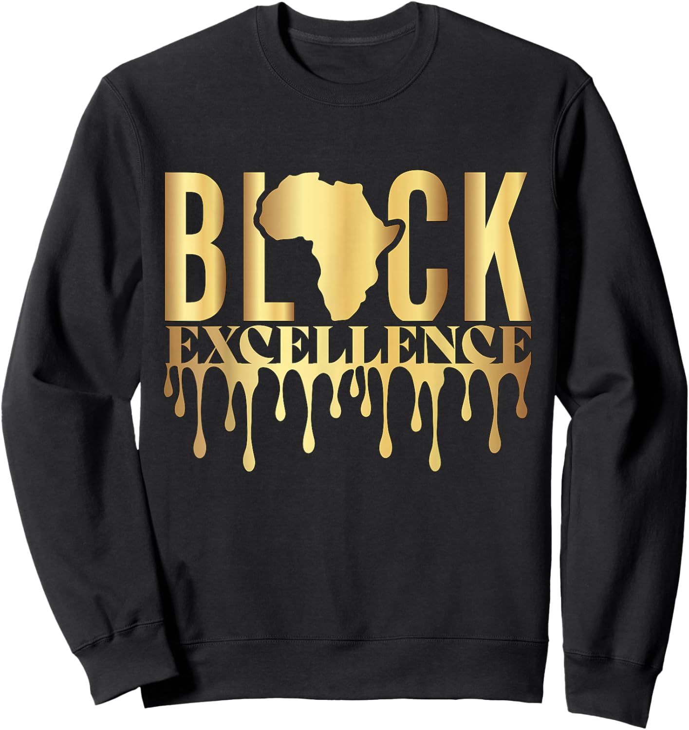 Black Excellence Sweatshirt - Sweatshirt | Black