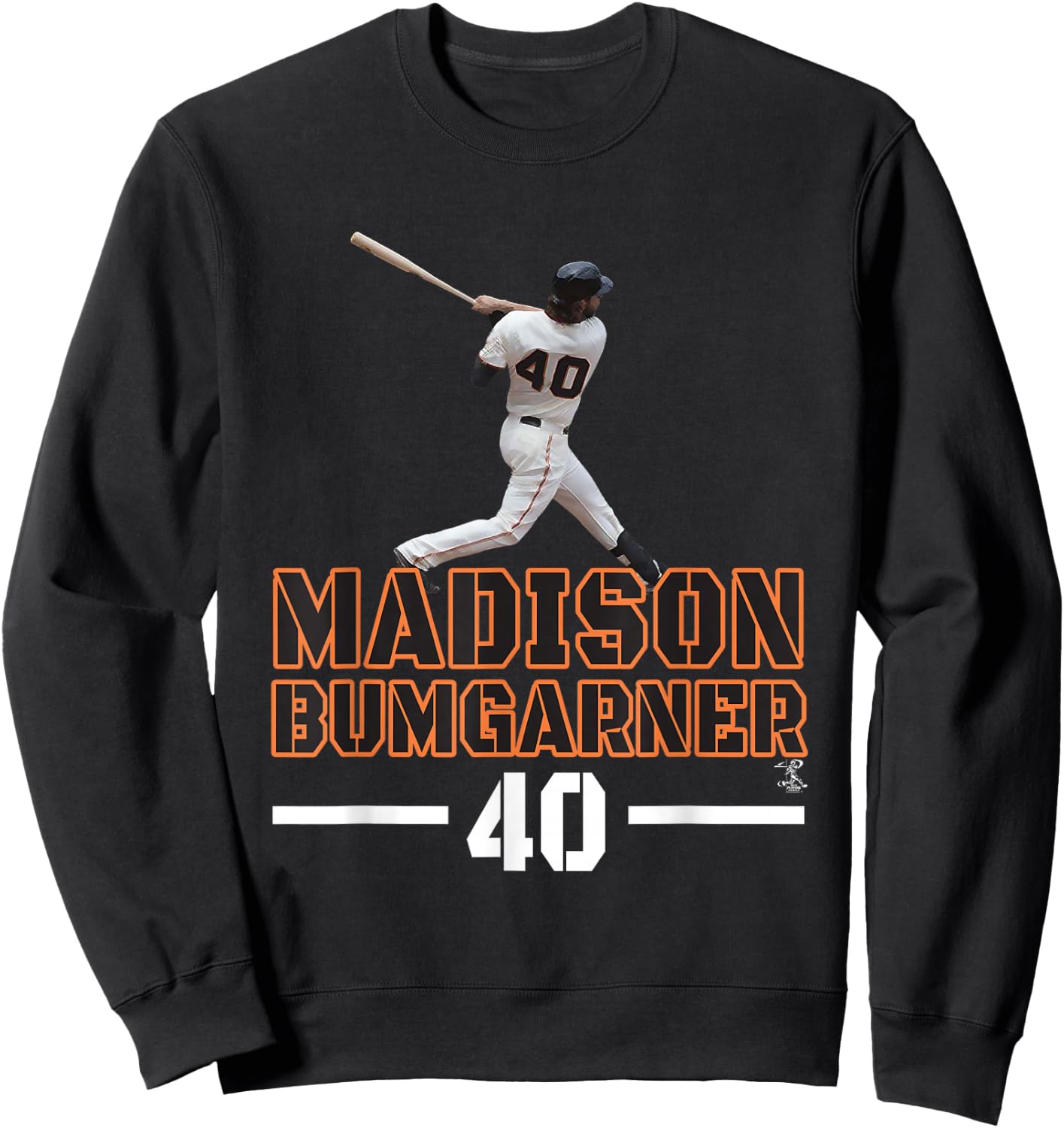 Madison Bumgarner Goes Yard - Apparel Sweatshirt - Sweatshirt | Black