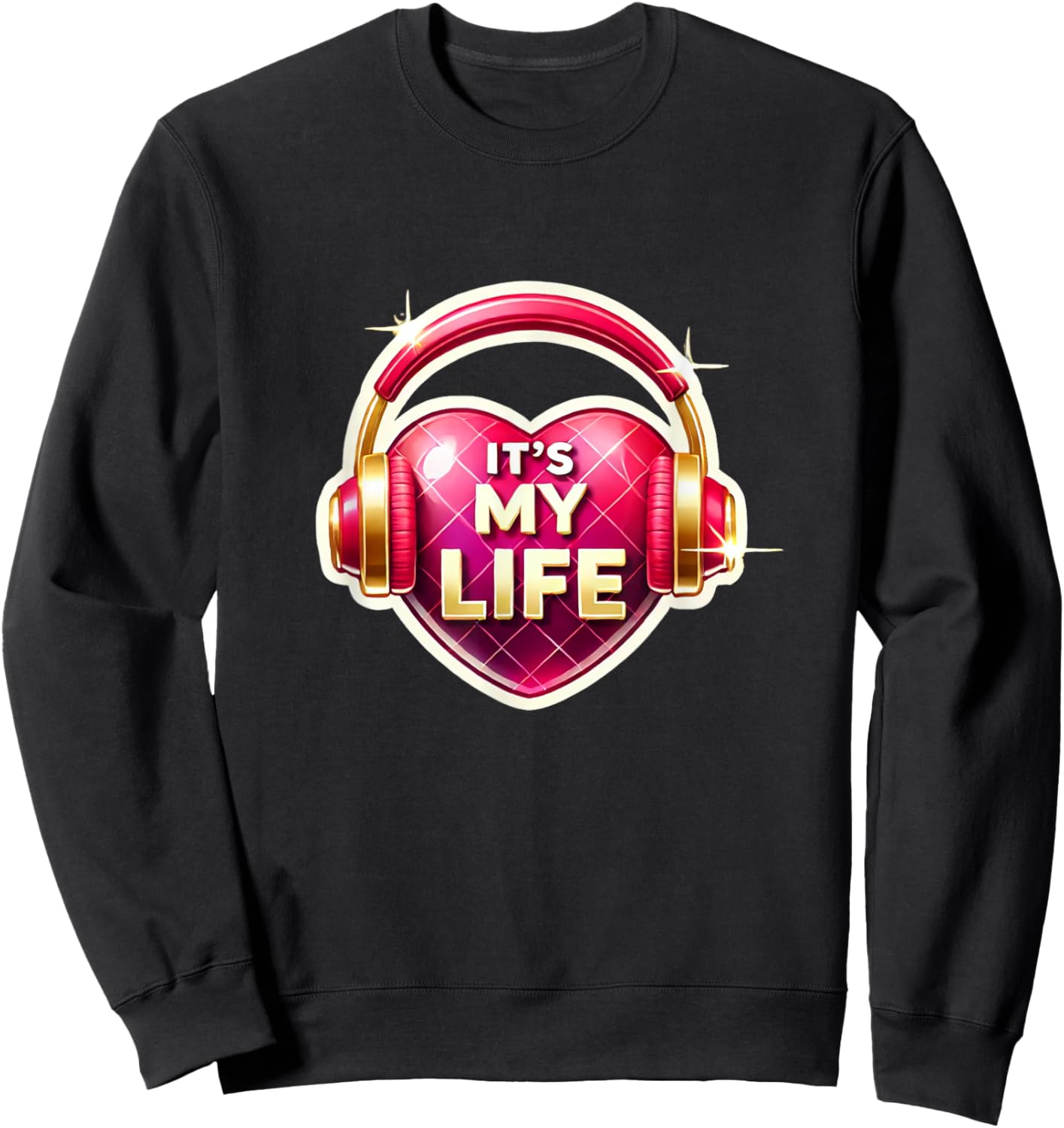 & Juliet My Life Musical Theatre Heart Musicals Sweatshirt - Sweatshirt | Black