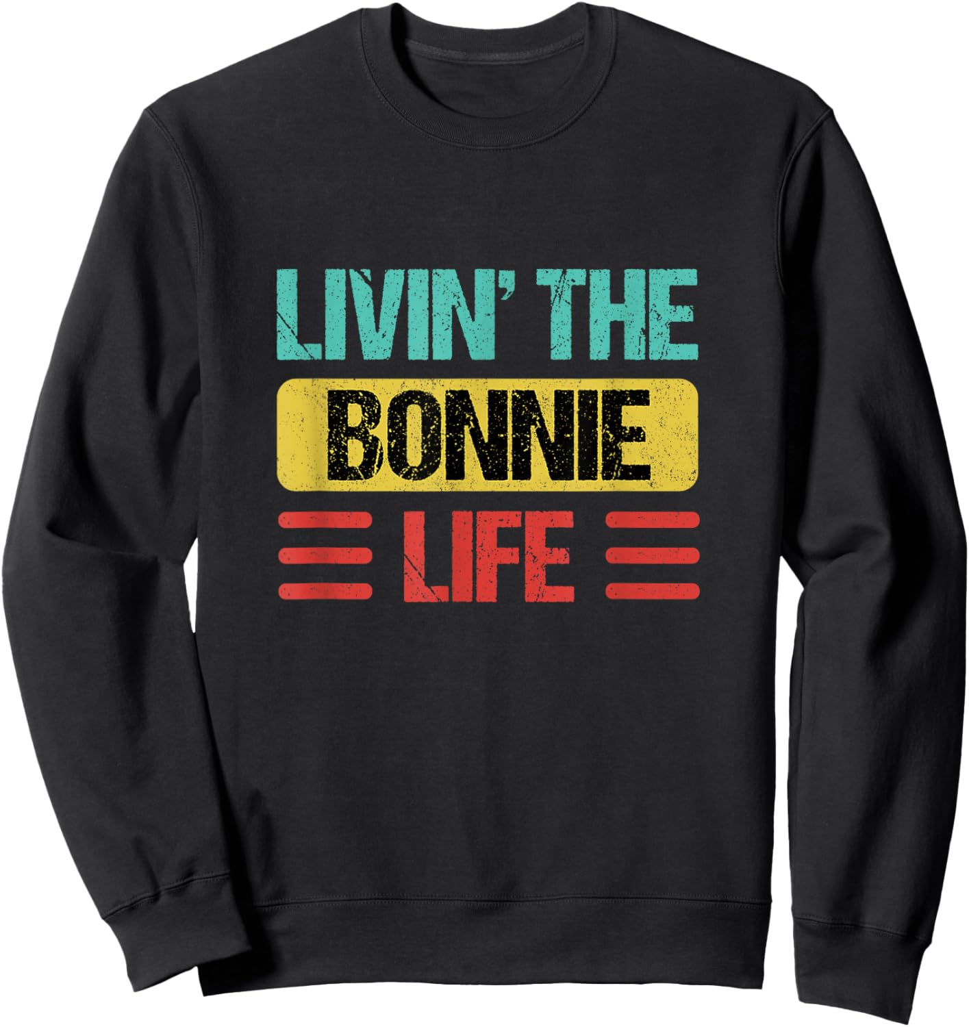 Bonnie Name Sweatshirt - Sweatshirt | Black