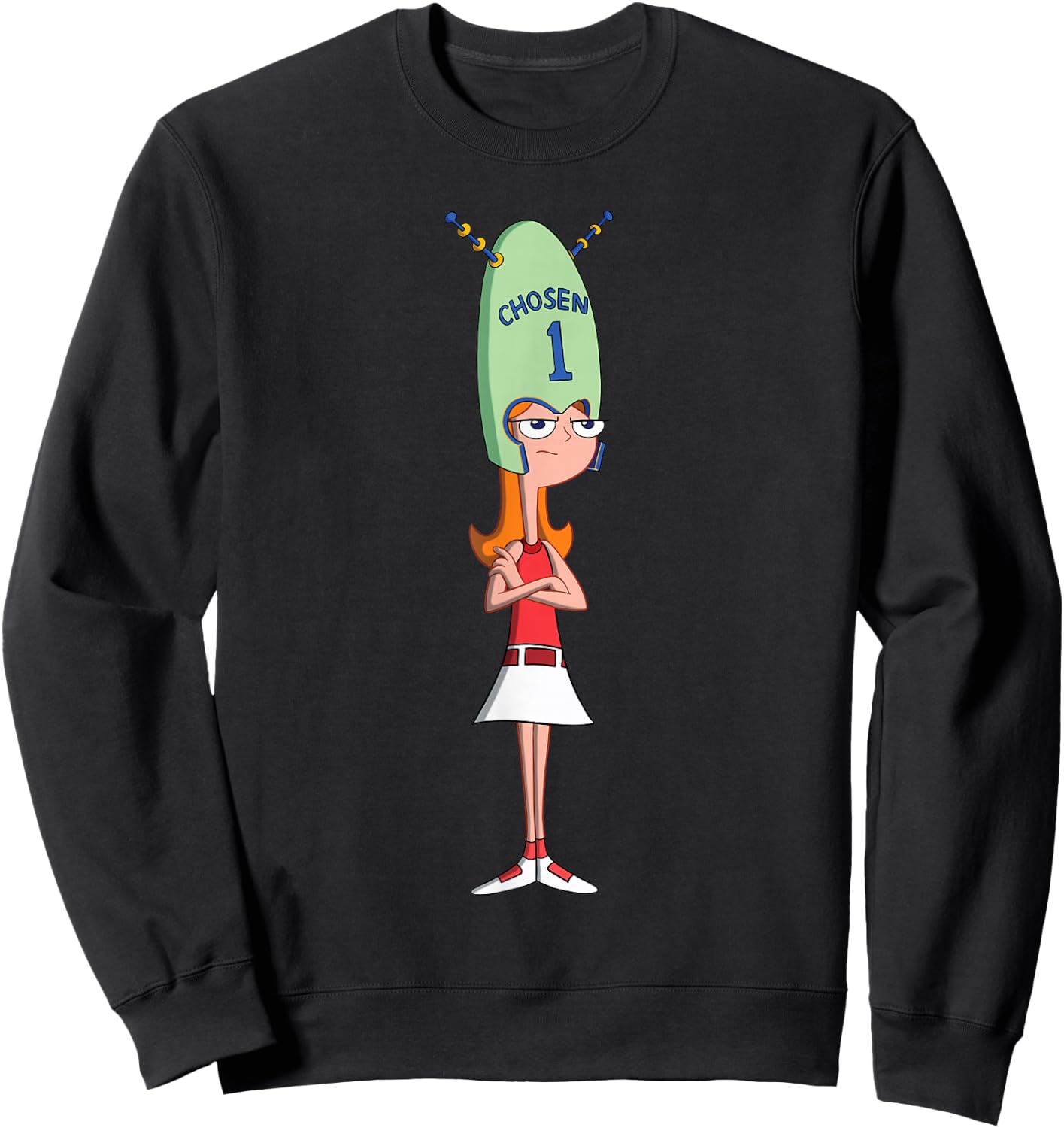 Phineas and Ferb Candace Against the Universe Chosen 1 Sweatshirt - Sweatshirt | Black