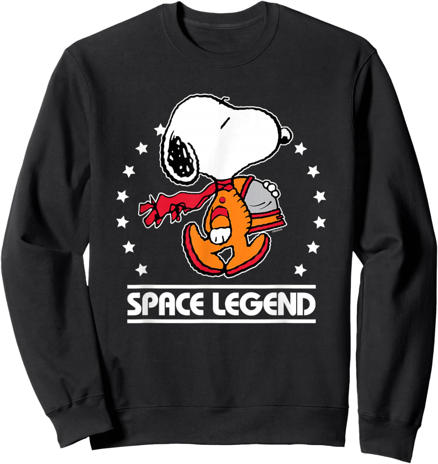 Peanuts - Snoopy Space Legend Sweatshirt - Sweatshirt | Black
