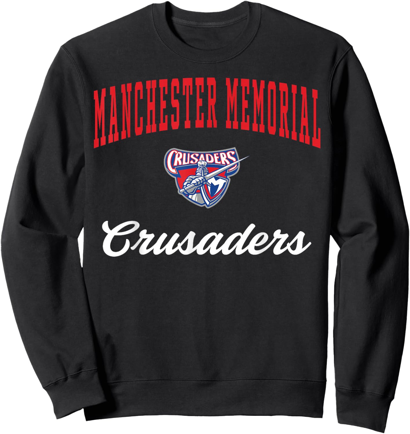 Manchester Memorial High School Crusaders C3 Sweatshirt - Sweatshirt | Black
