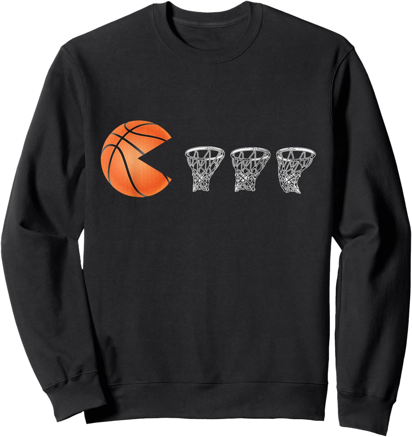 Funny Basketball Buckets Boys Sweatshirt - Sweatshirt | Black