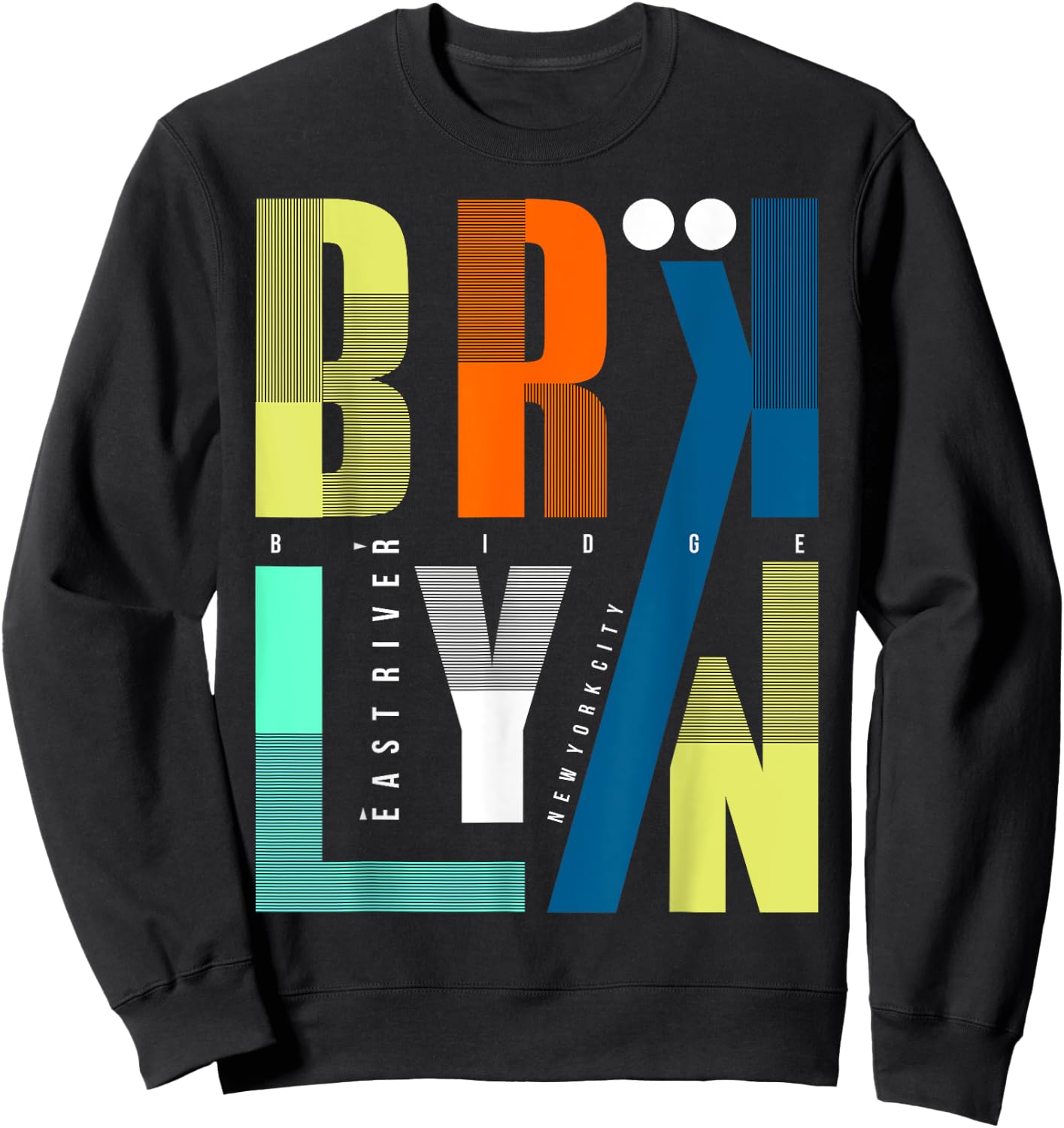 Brooklyn Vibes, Brooklyn shirt, Brooklyn New York City Sweatshirt - Sweatshirt | Black