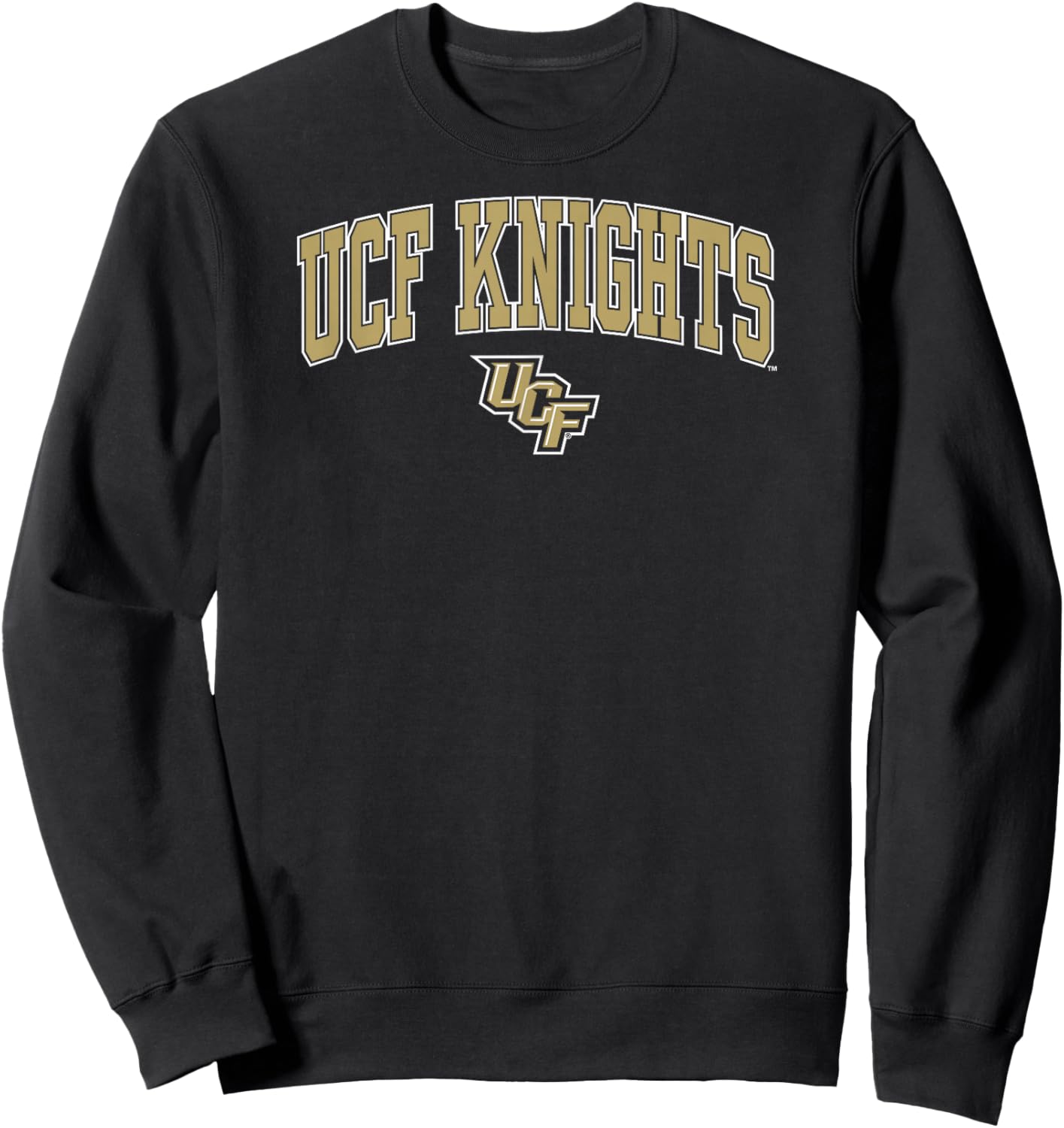 Central Florida Golden Knights Arch Over Black Sweatshirt - Sweatshirt | Black
