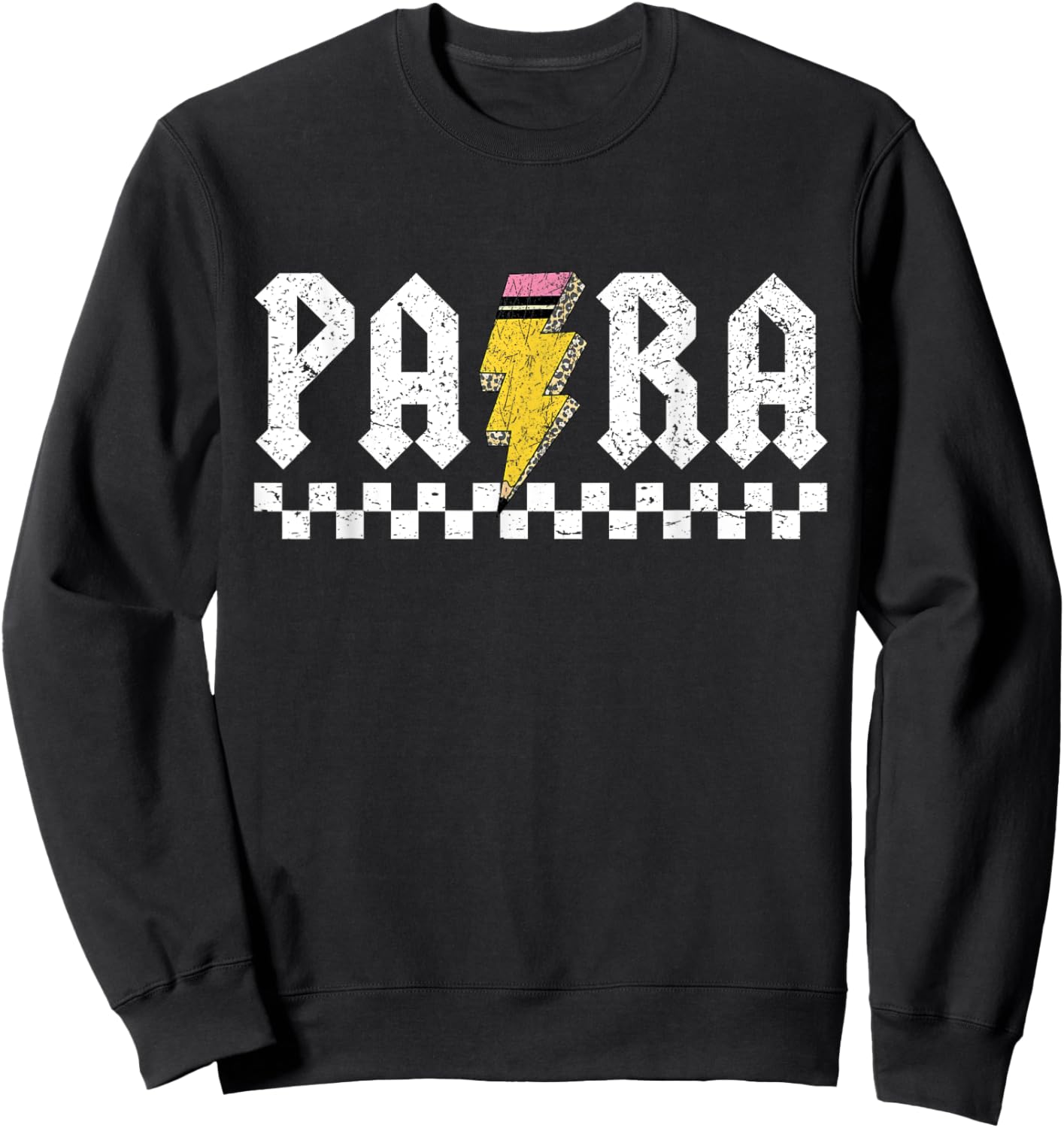 para Squad Paraprofessional para Teacher Sweatshirt - Sweatshirt | Black