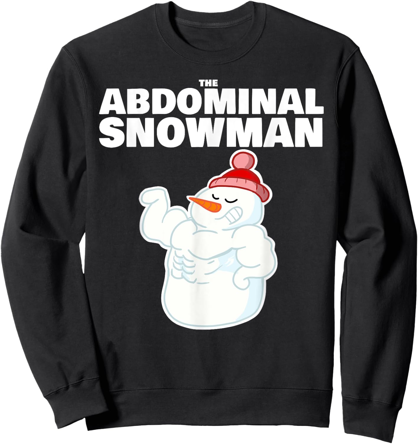 The Abdominal Snowman Sweatshirt - Sweatshirt | Black