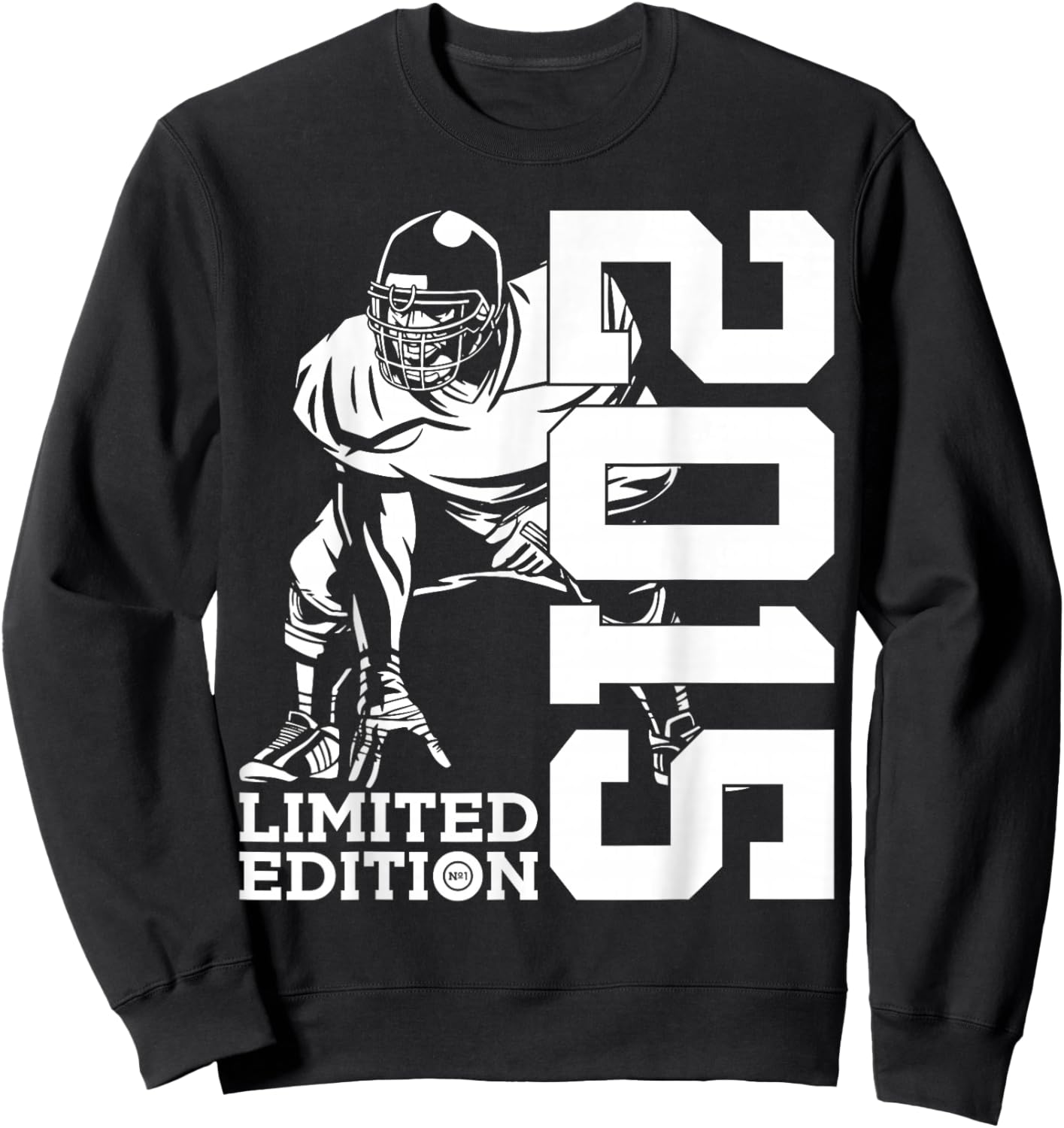 JAHRGANG 2015 OUTFIT ZUM 10. GEBURTSTAG 10th Birthday Football Limited Edition 2015 Football Sweatshirt - Sweatshirt | Black