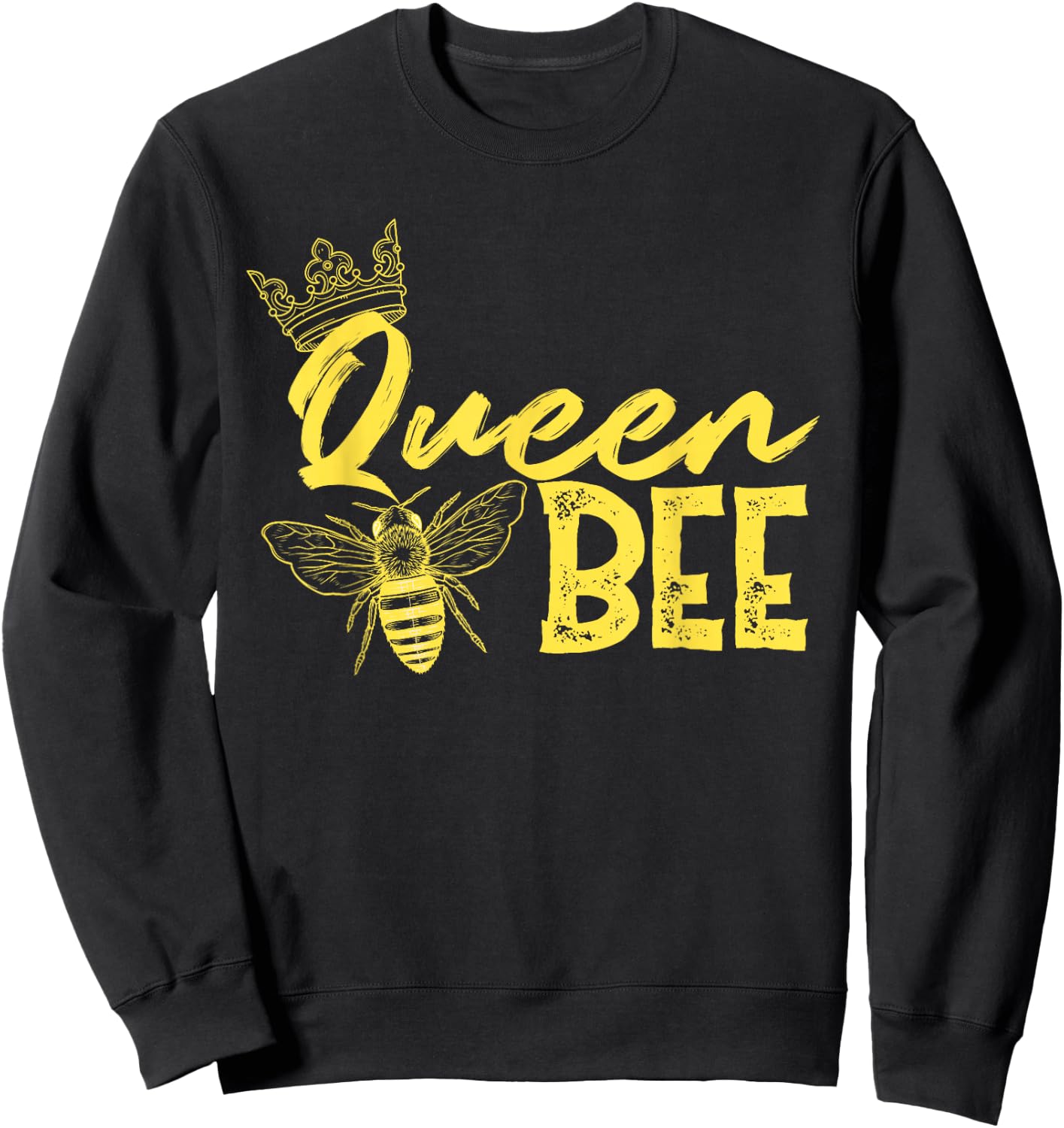 Queen Bee Queen Sweatshirt - Sweatshirt | Black