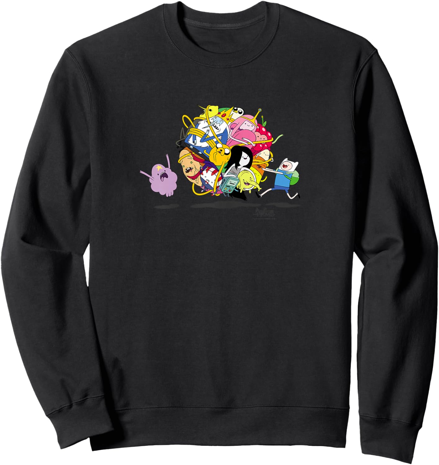 Adventure Time Glob Ball Sweatshirt - Sweatshirt | Black