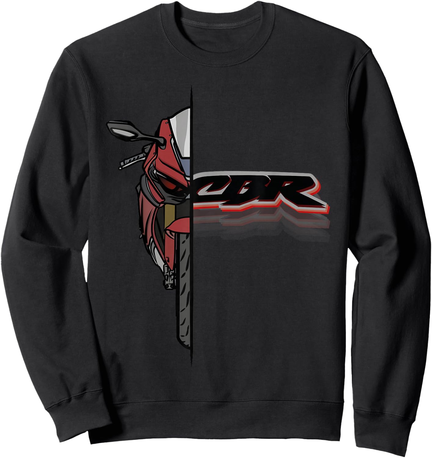 CBR Fireblade Sportbike Motorcycle Sweatshirt - Sweatshirt | Black