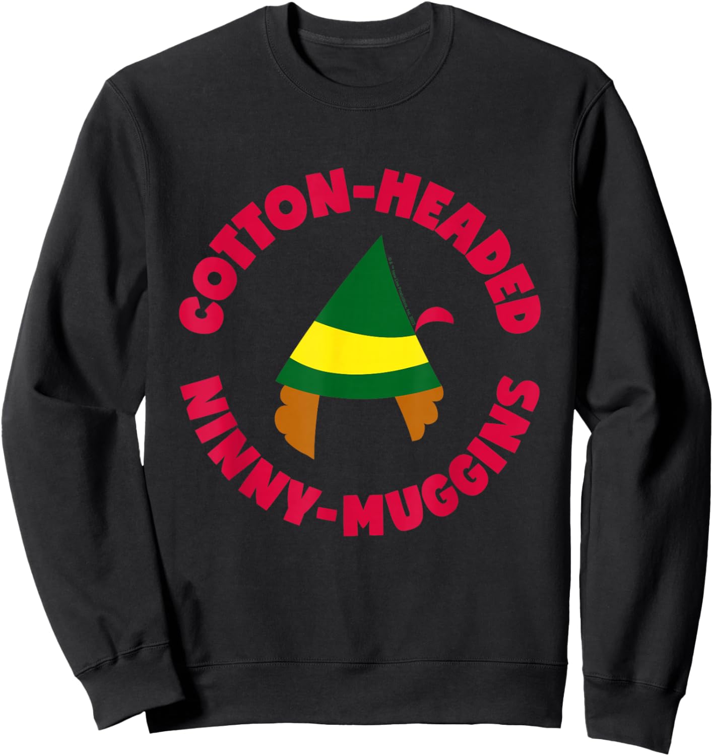 Elf - Ninny Muggins Sweatshirt - Sweatshirt | Black