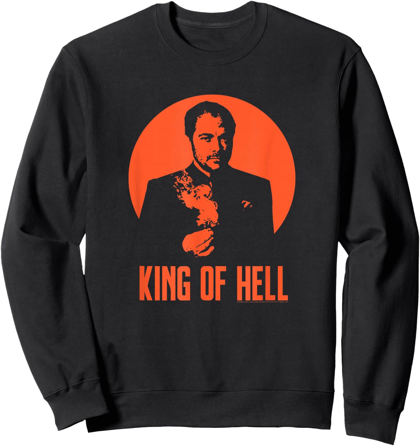 Supernatural Crowley King of Hell Sweatshirt - Sweatshirt | Black