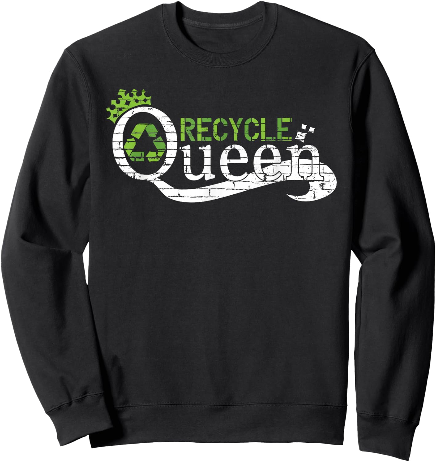 Recycle Queen Sweatshirt - Sweatshirt | Black