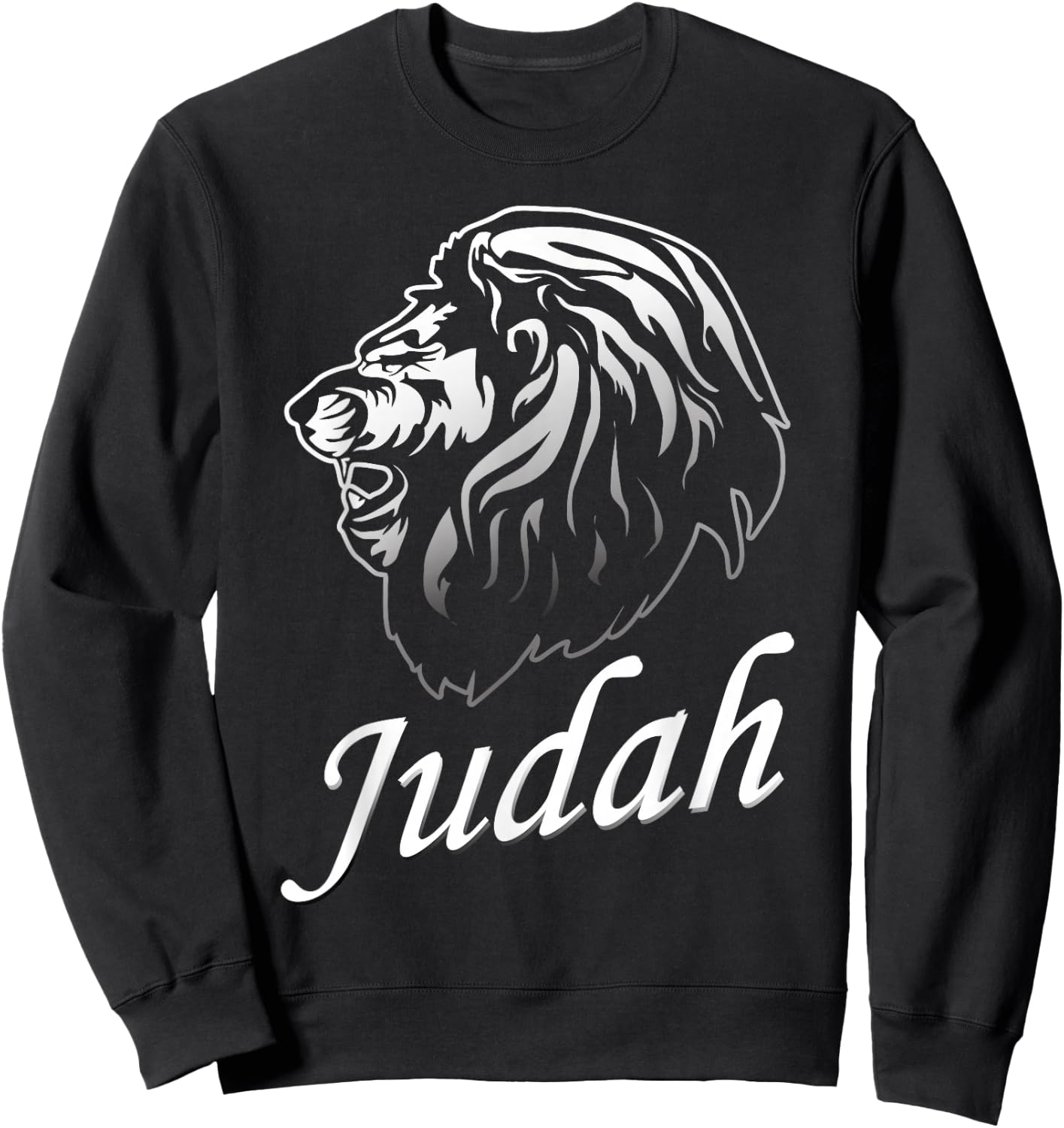 Lion of Judah design, Hebrew Israelite design Sweatshirt - Sweatshirt | Black