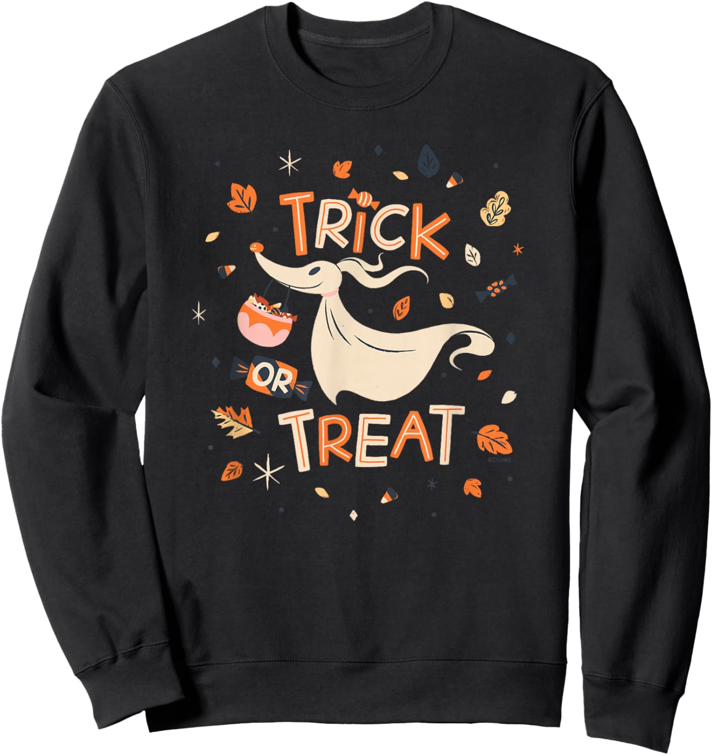 Disney The Nightmare Before Christmas Zero Halloween Sweatshirt - Sweatshirt | Black