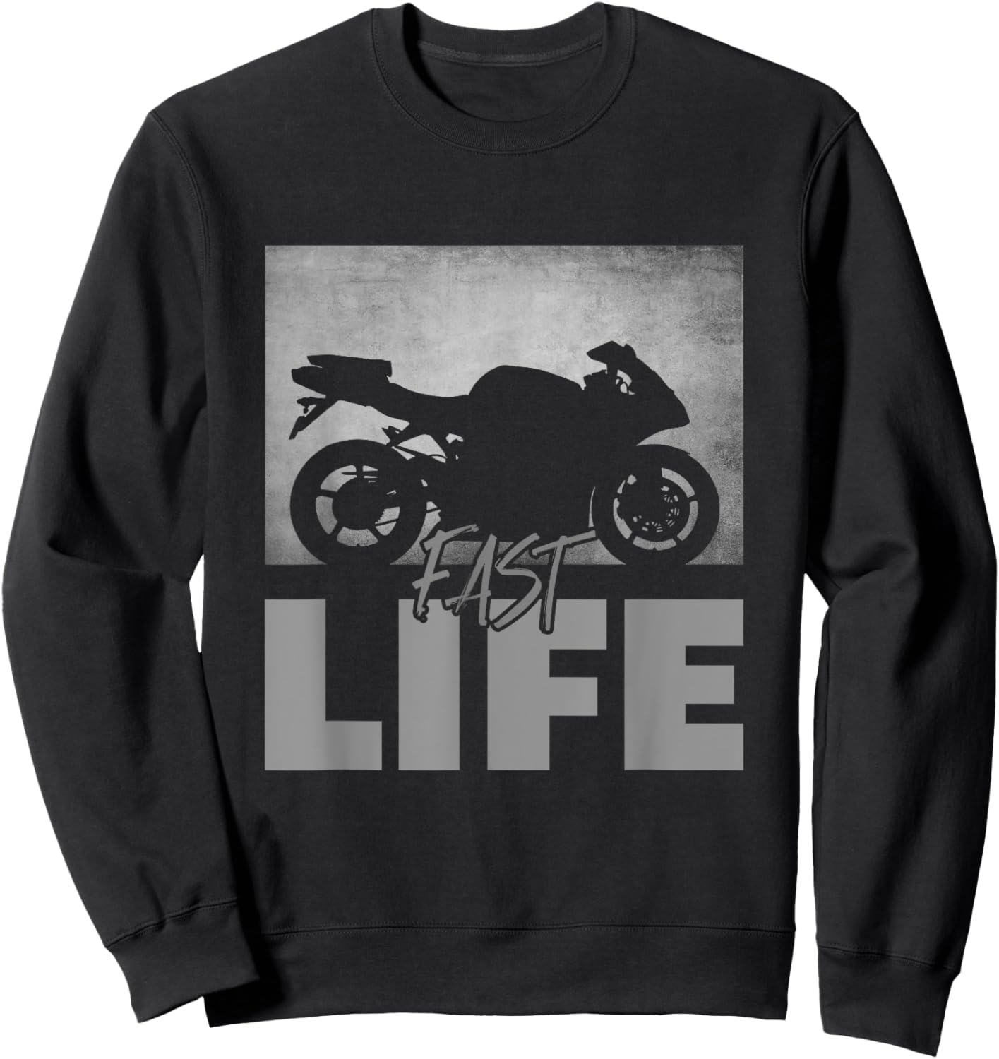 Motorcycle Apparel - Motorcycle Sweatshirt - Sweatshirt | Black