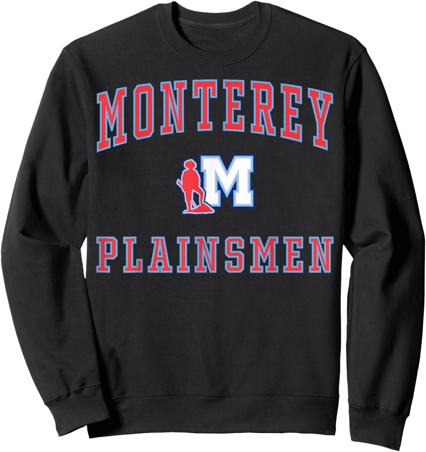 Monterey High School Plainsmen C1 Sweatshirt - Sweatshirt | Black
