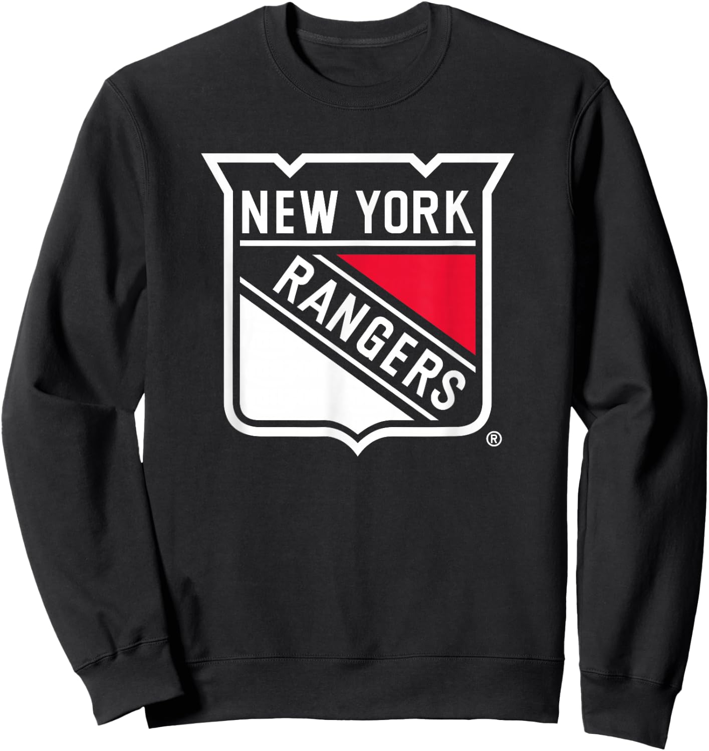 New York Rangers Icon Royal Officially Licensed Sweatshirt - Sweatshirt | Black
