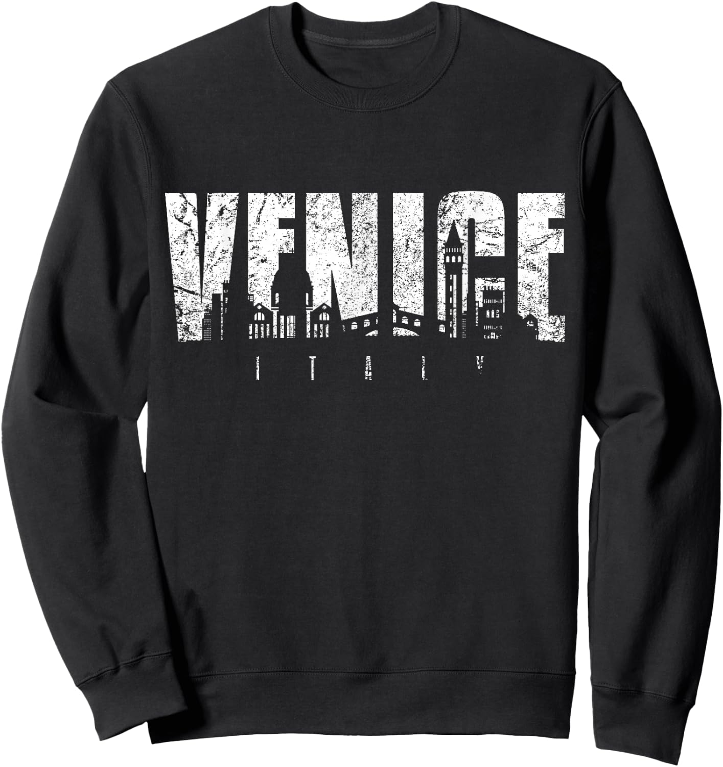 Venice Italy Sweatshirt - Sweatshirt | Black