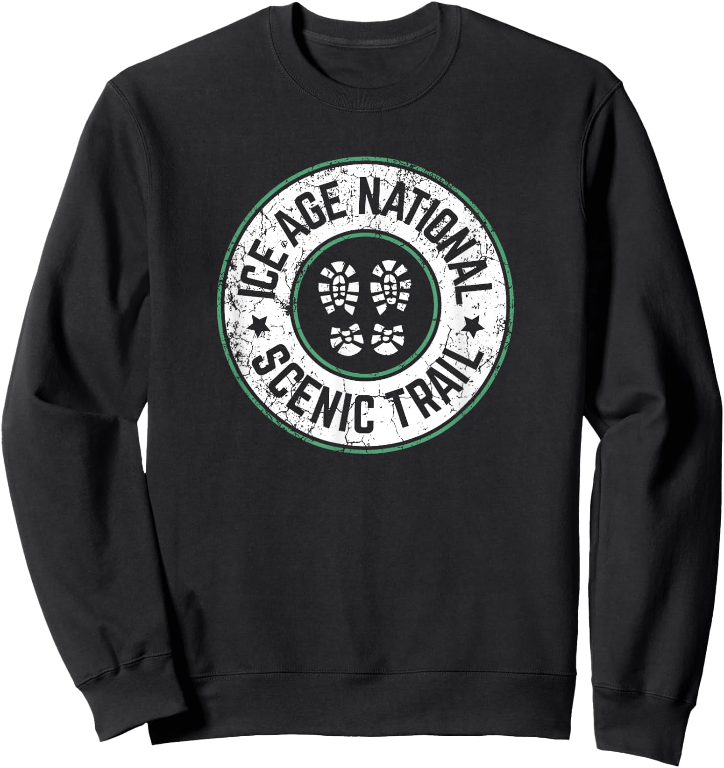 Ice Age Trail Sweatshirt - Sweatshirt | Black