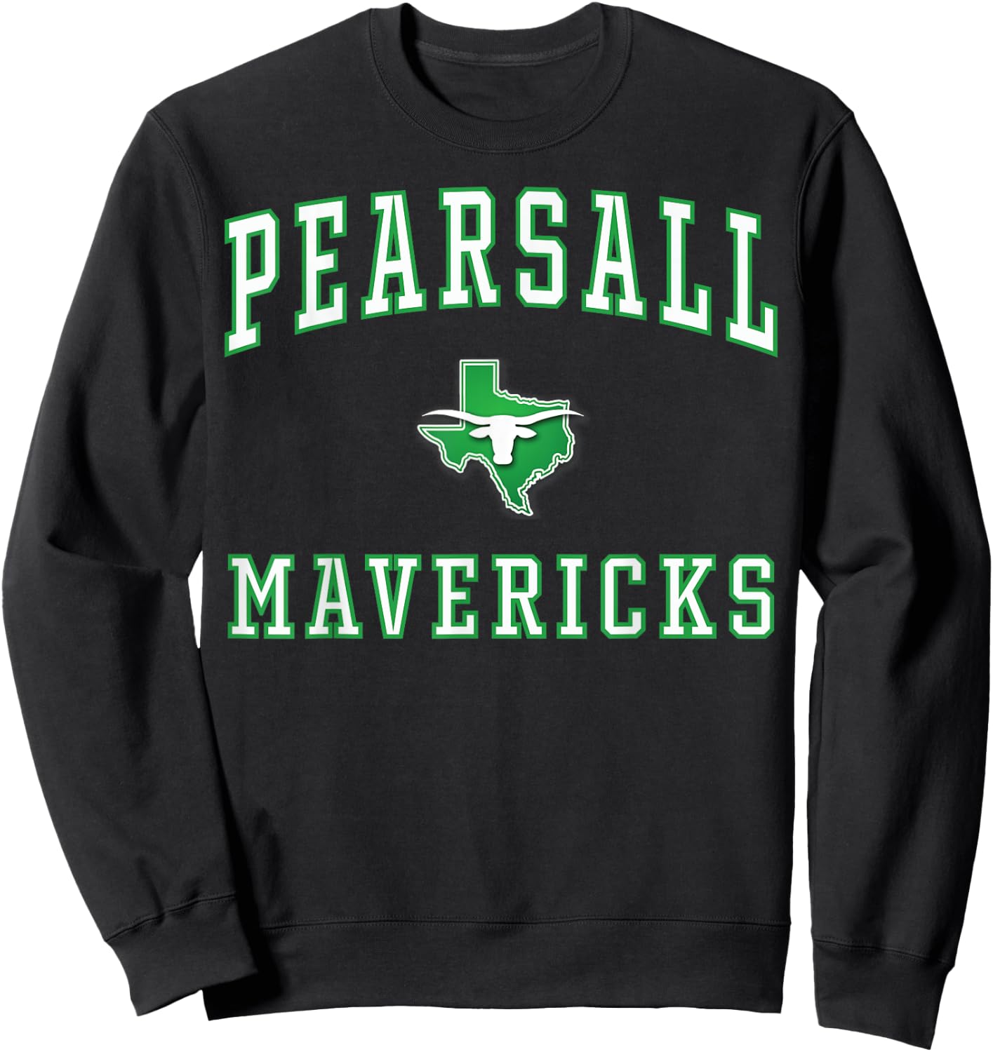 Pearsall High School Mavericks C1 Sweatshirt - Sweatshirt | Black