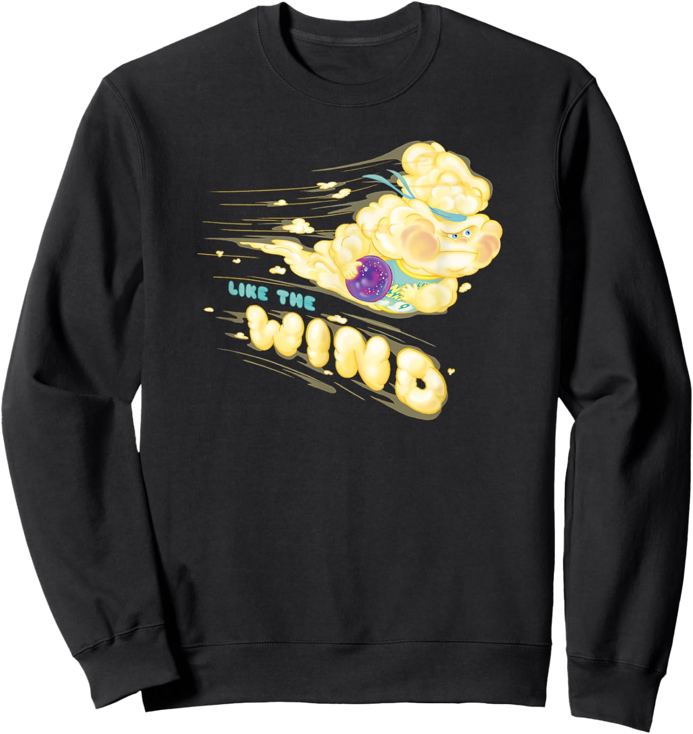 Disney Pixar Elemental Like The Wind Racing Lutz Poster Sweatshirt - Sweatshirt | Black