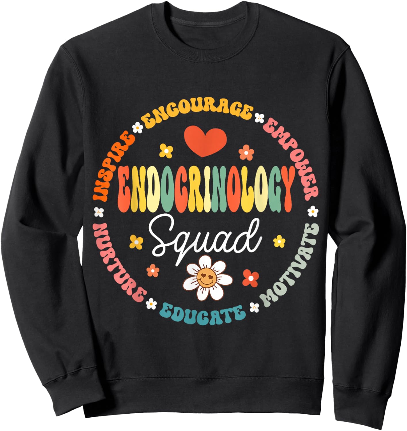Endocrinology Squad Nurse Future Endocrinologist Doctor Sweatshirt - Sweatshirt | Black