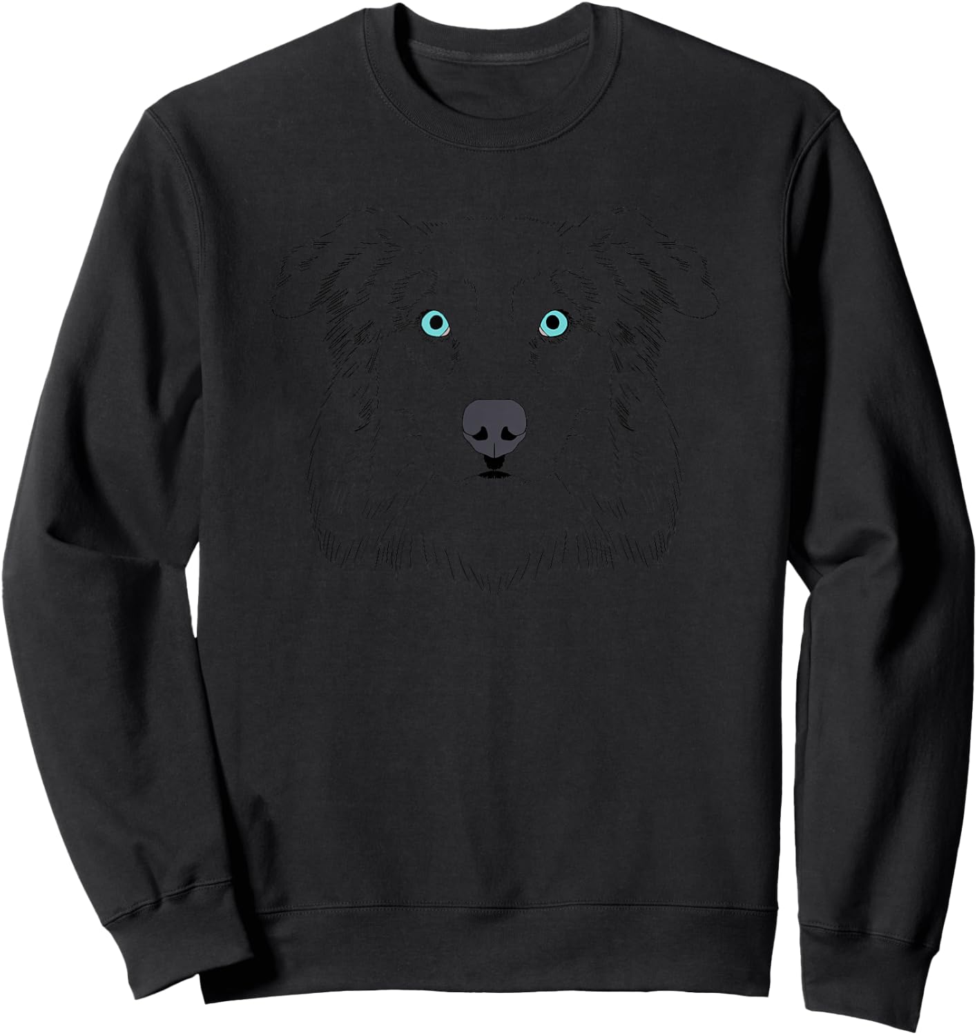 Australian Shepherd Aussie Mom or Dad Gifts Sweatshirt - Sweatshirt | Black