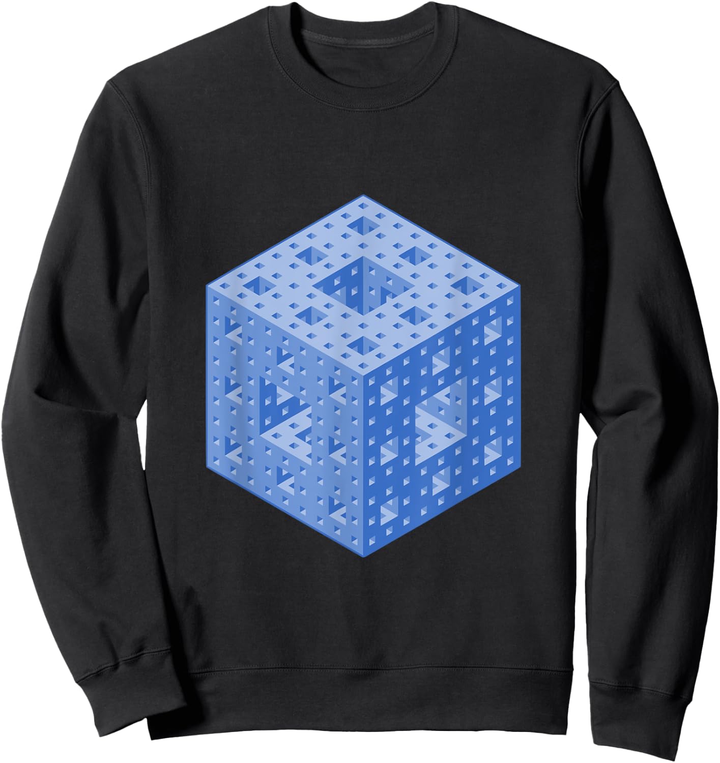 Menger Sponge Math Professor Teacher Mathematics Gift Sweatshirt - Sweatshirt | Black