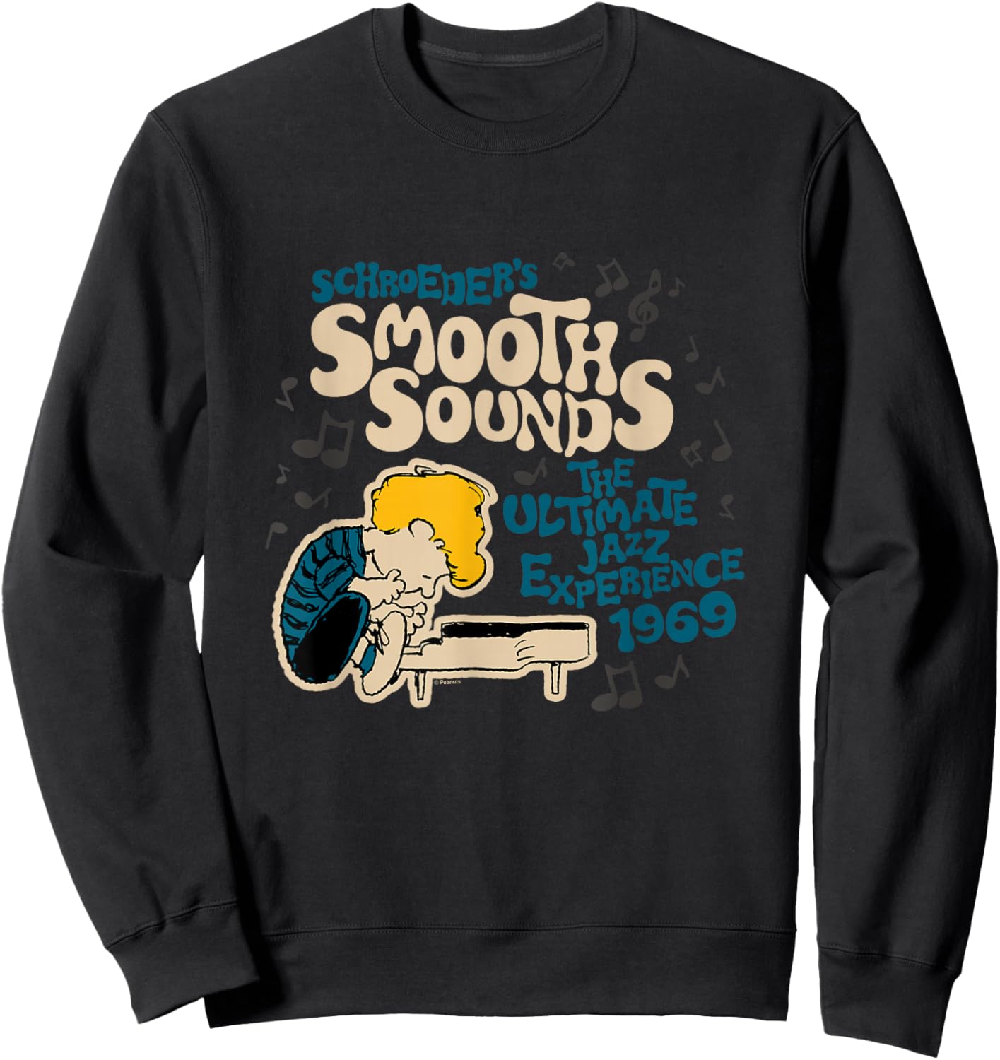 Peanuts - Schroeder Rock Fest Sweatshirt - Sweatshirt | Black