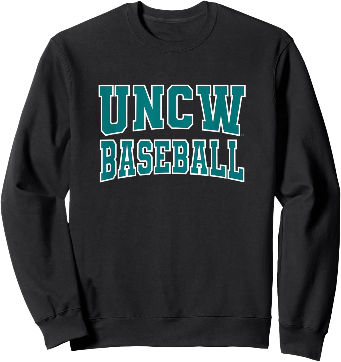 UNCW Seahawks Baseball Apparel Sports Fan Sweatshirt - Sweatshirt | Black