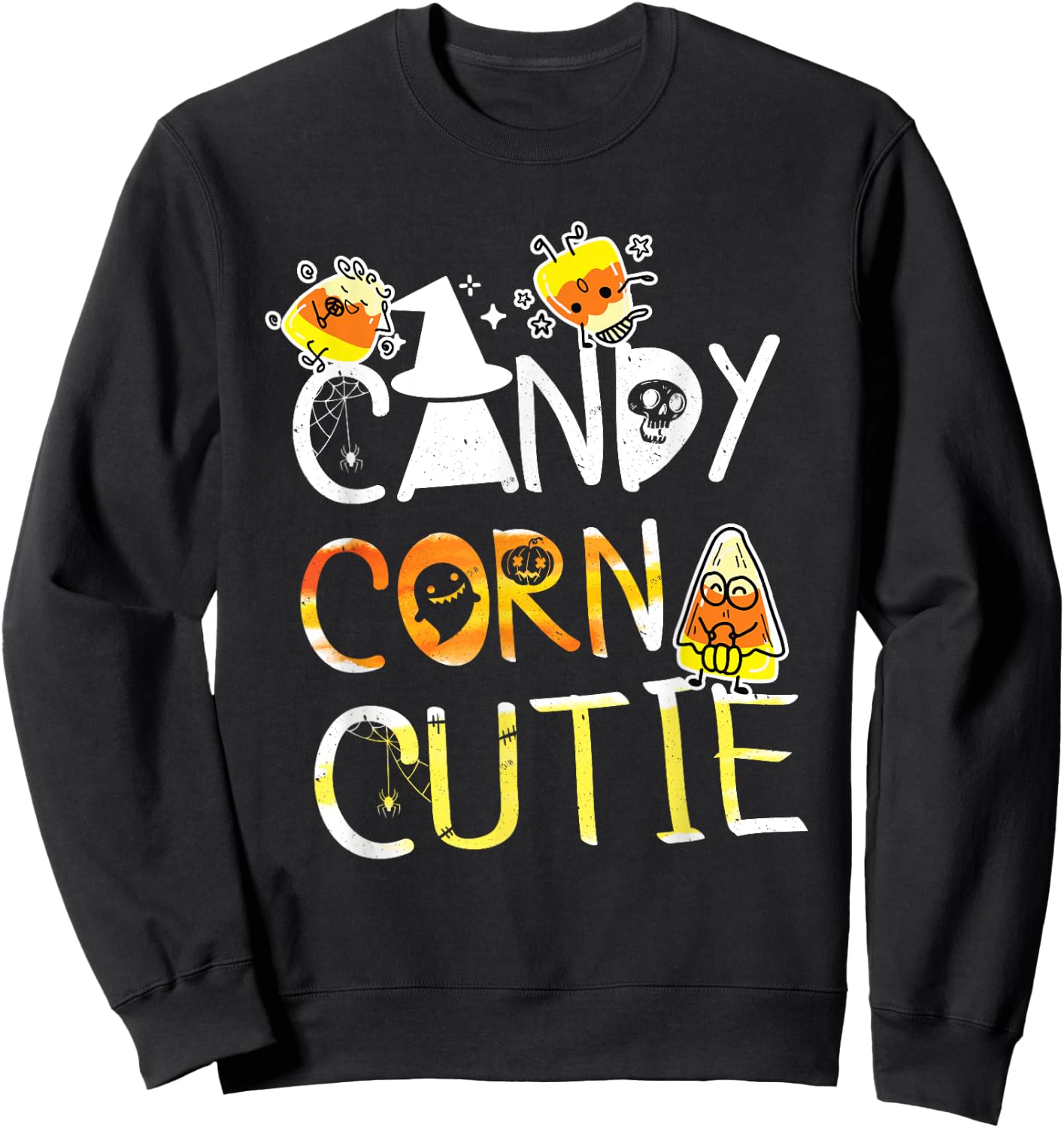 Candy Corn Cutie - Halloween Costume - 2020 National Day Sweatshirt - Sweatshirt | Black