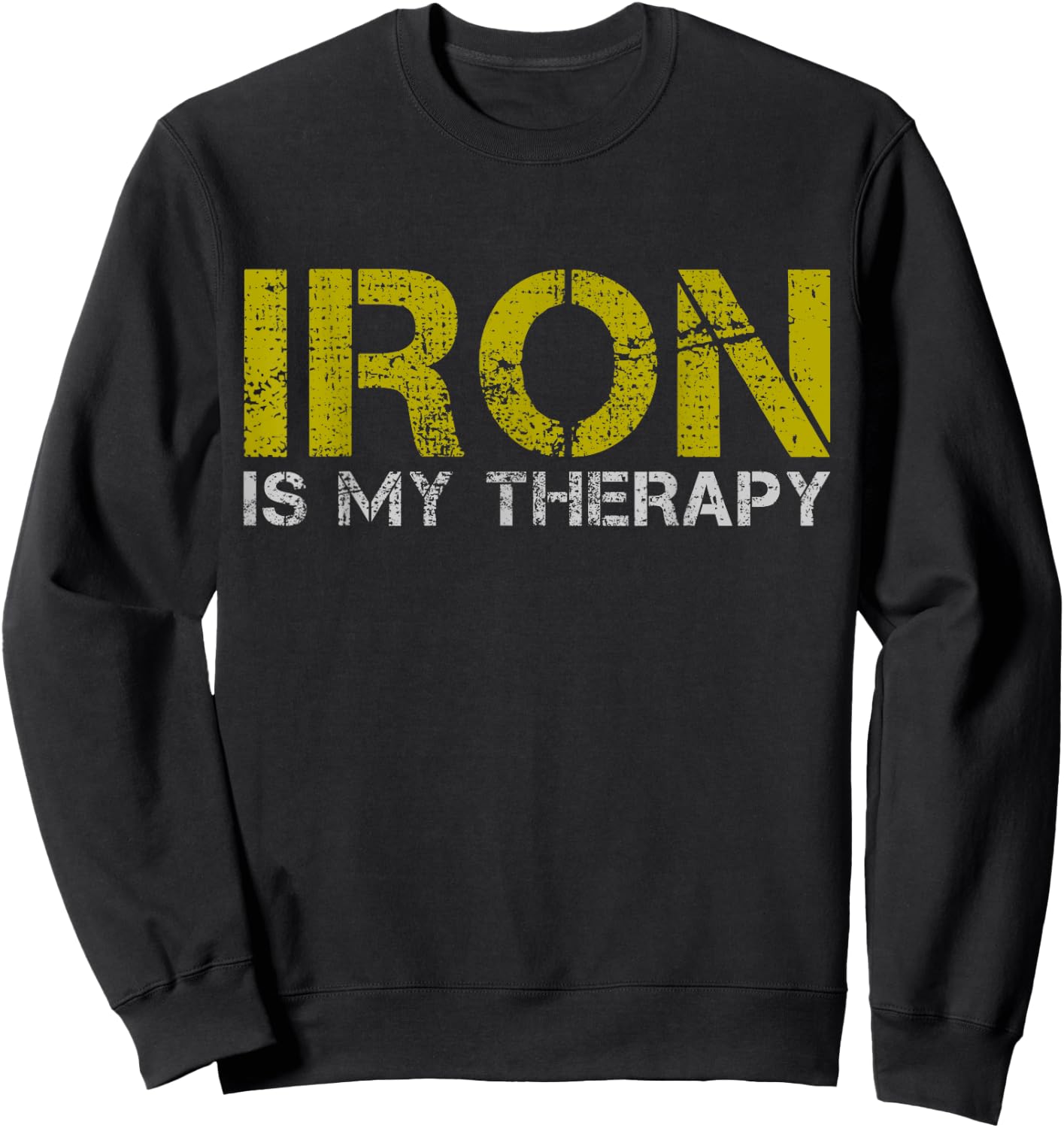 Fitness Gym Training Workout Bodybuilding Weightlifting Gift Sweatshirt - Sweatshirt | Black