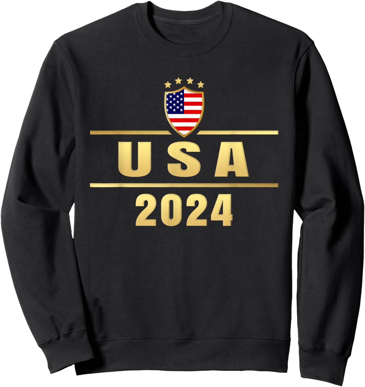 USA 2024 United States Summer Sport USA Team 2024 USA Sweatshirt - Sweatshirt | Black