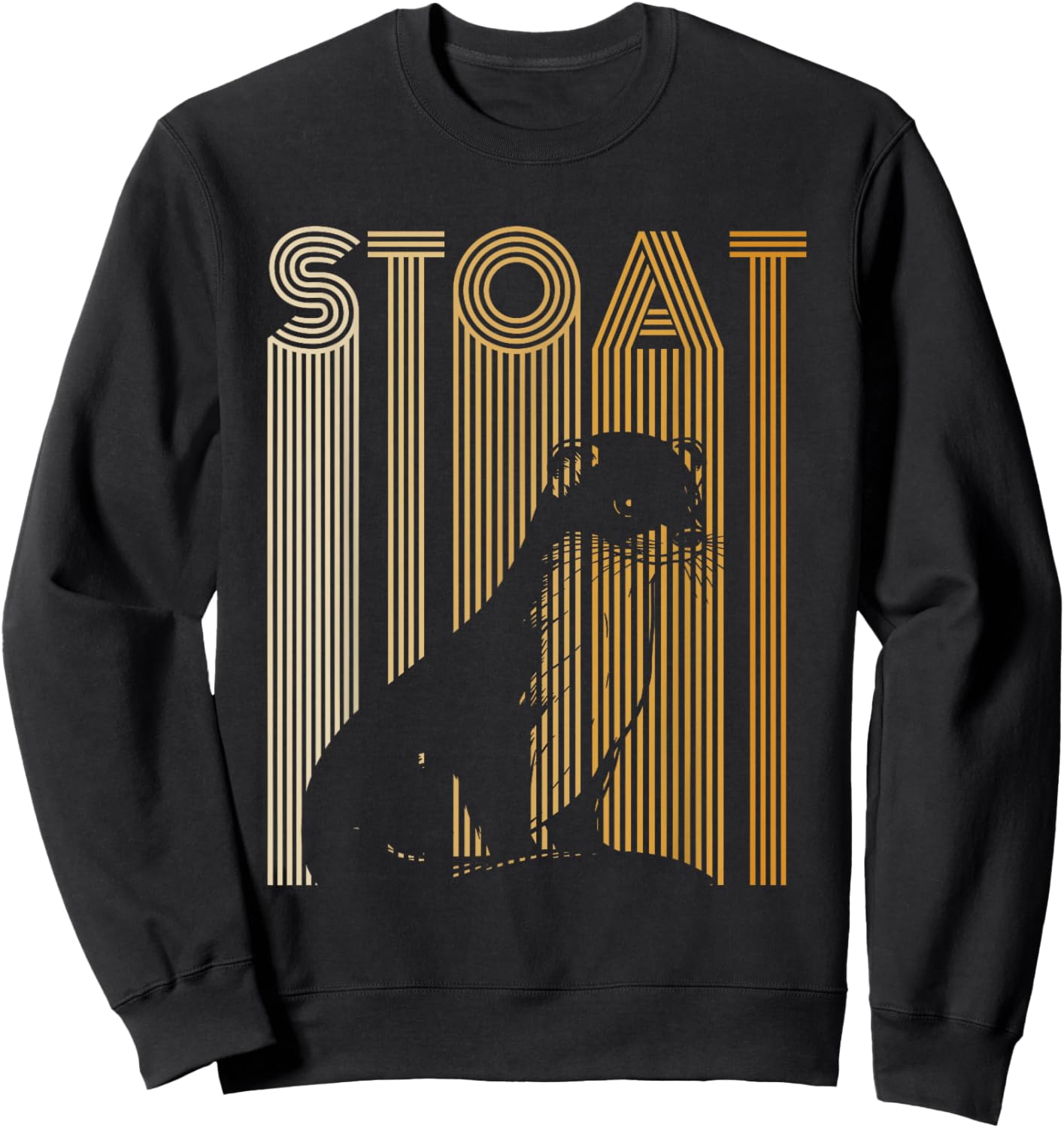 STOAT Design for a Stoat lover Sweatshirt - Sweatshirt | Black