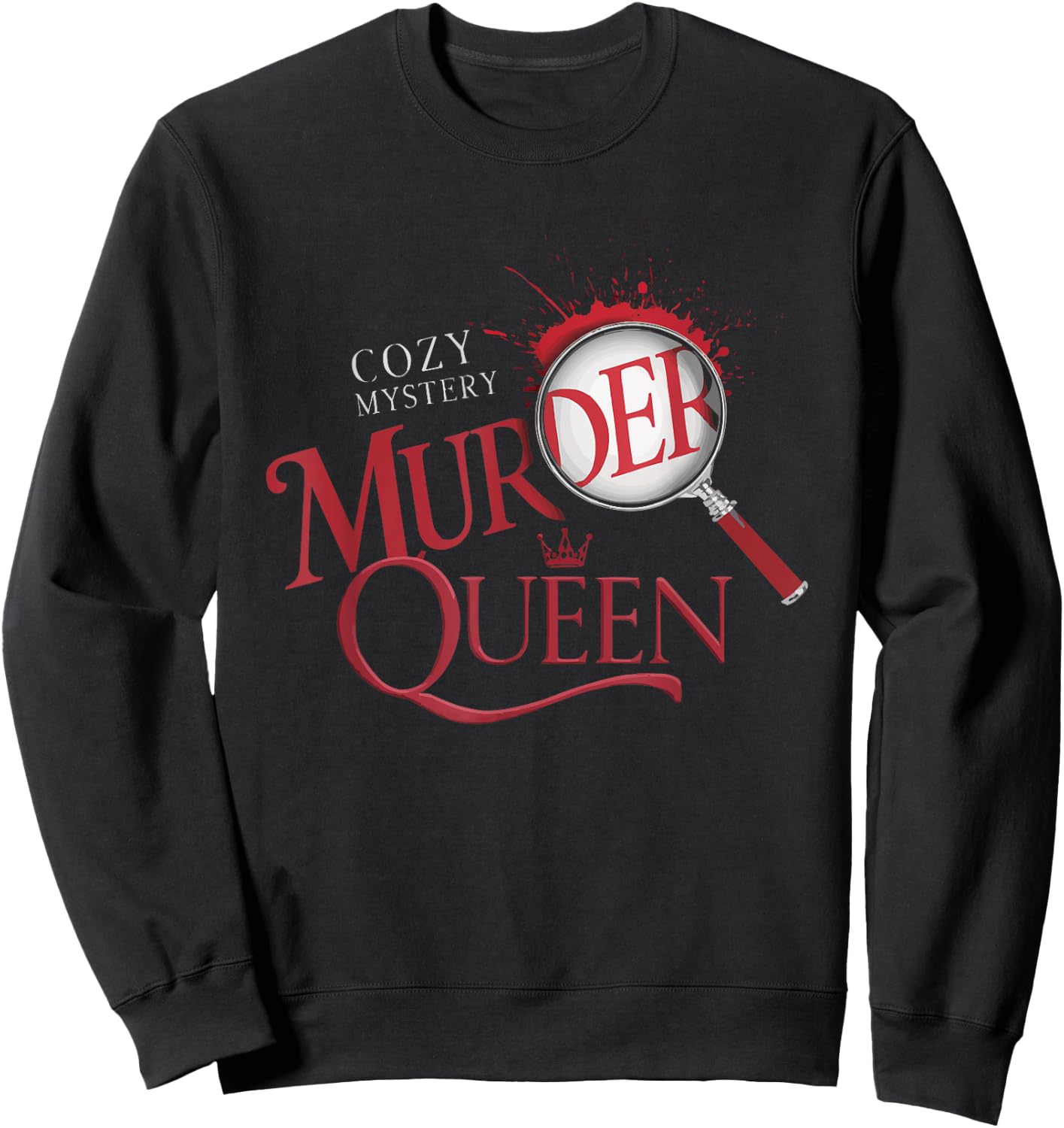 Murder Mystery Detective Documentary True Crime Sweatshirt - Sweatshirt | Black