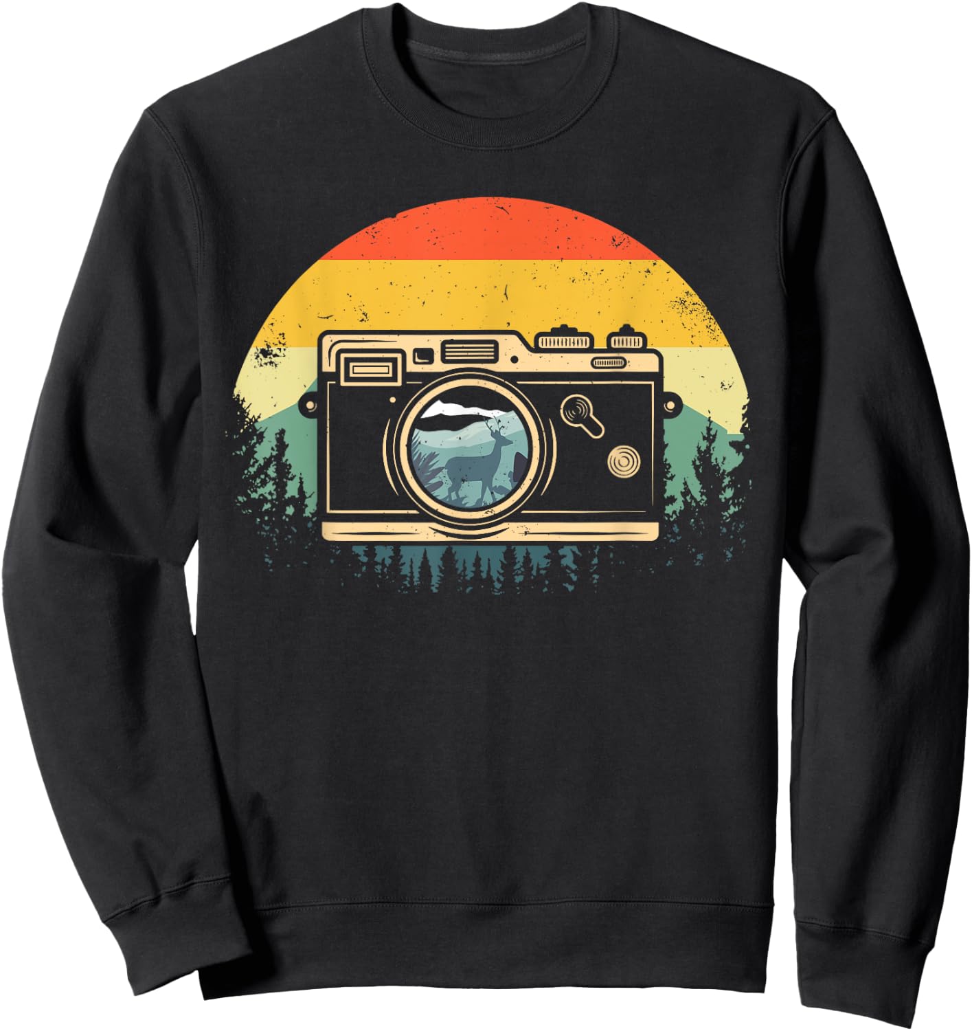 Cool Photography Women Photographer Camera Lover Sweatshirt - Sweatshirt | Black