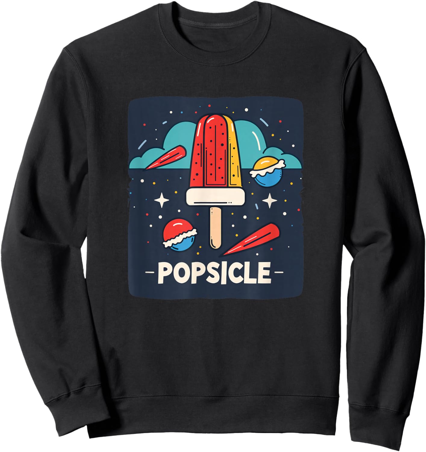 Popsicle the ultimate summer treat for kids and adults alike Sweatshirt - Sweatshirt | Black