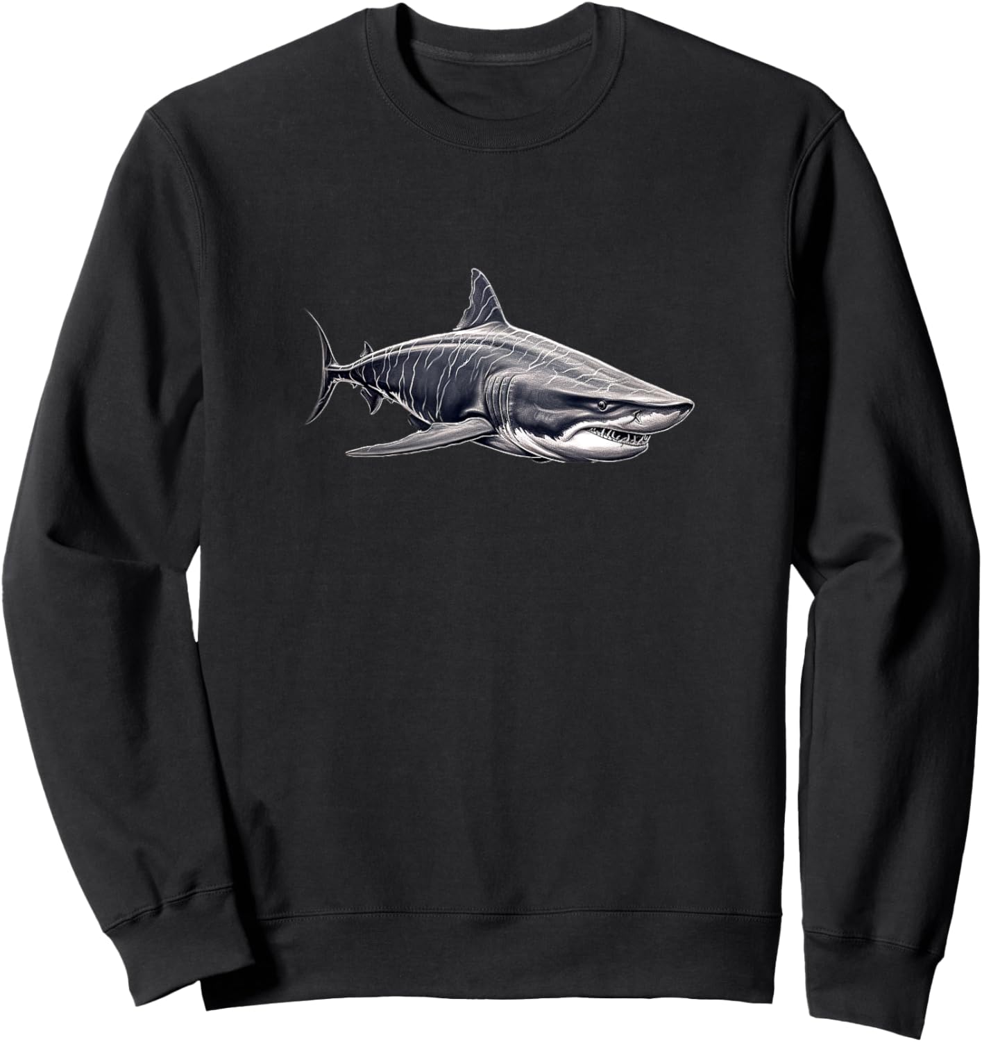 Tiger Shark Sweatshirt - Sweatshirt | Black