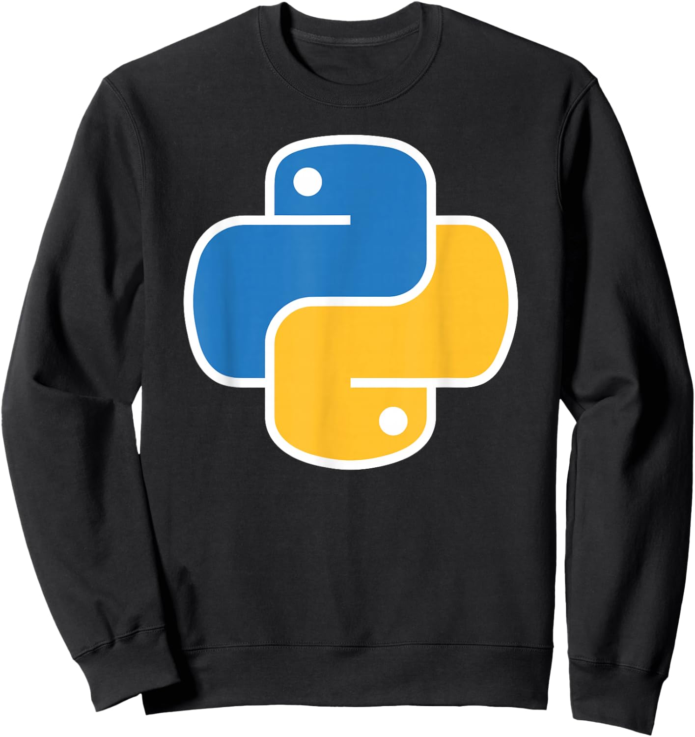 Python Programming Language, Software Code Computer Science Sweatshirt - Sweatshirt | Black