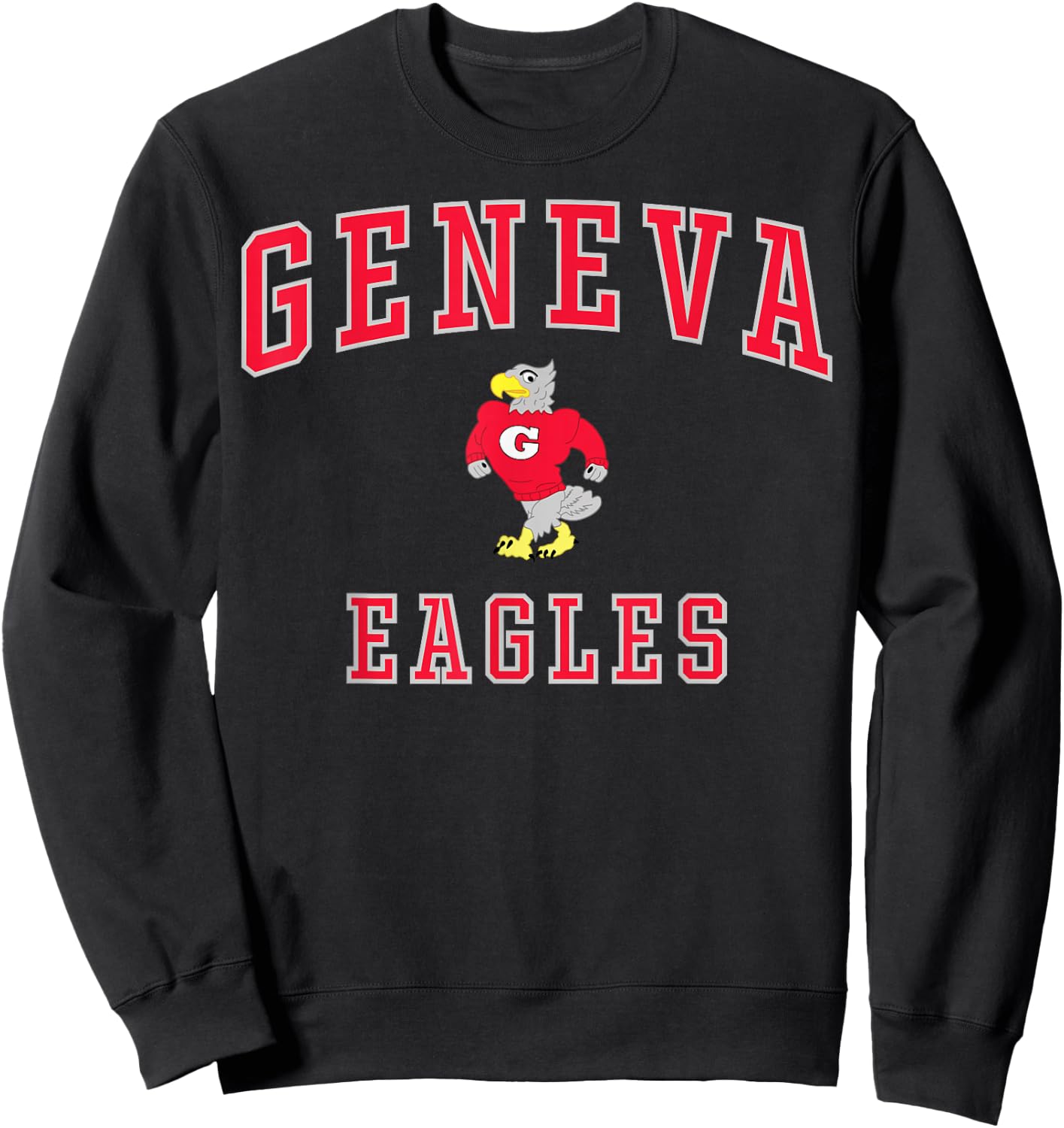Geneva High School Eagles C1 Sweatshirt - Sweatshirt | Black