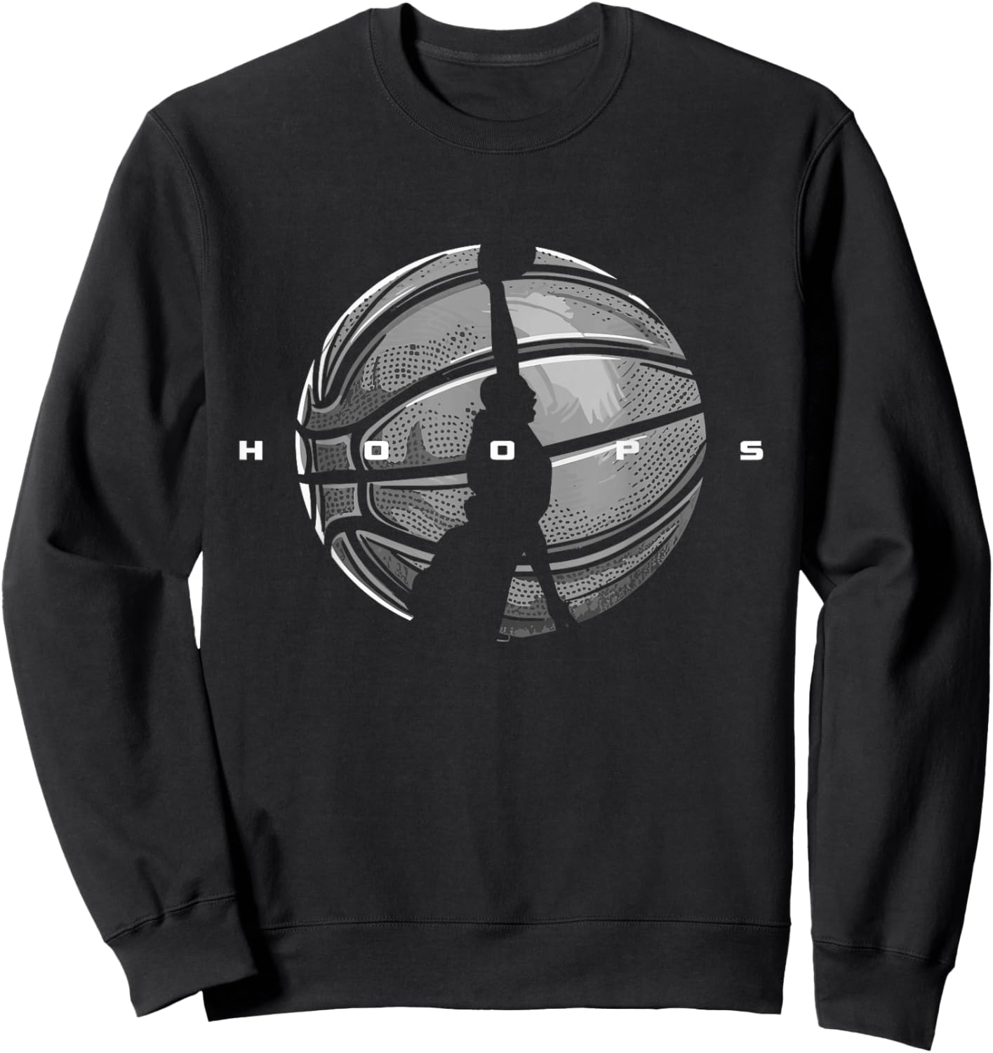 Basketball Clothing - Basketball Sweatshirt - Sweatshirt | Black