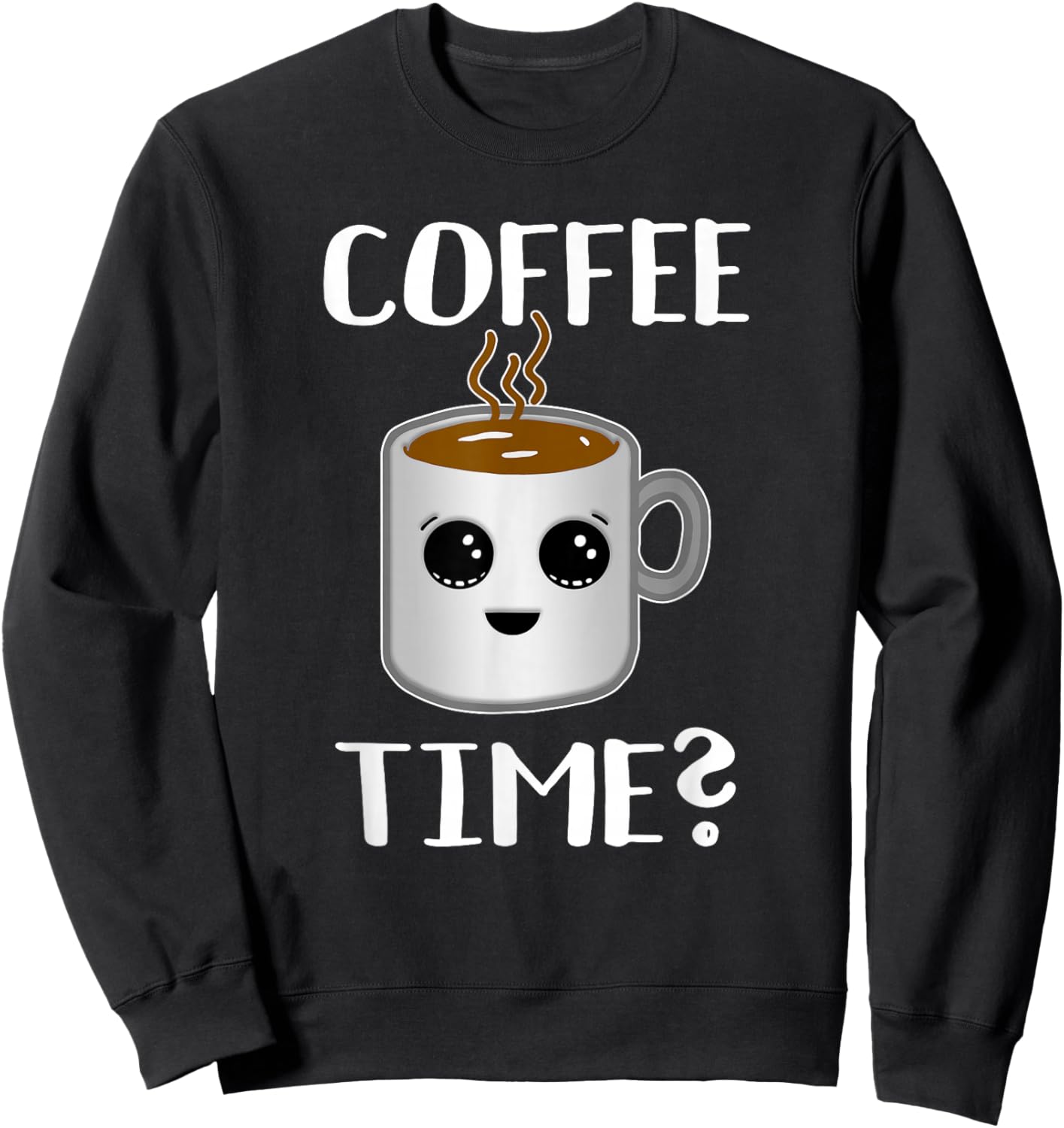 Nice Coffee Time Joke - Great Brewmaster / Cafe Barista Sweatshirt - Sweatshirt | Black