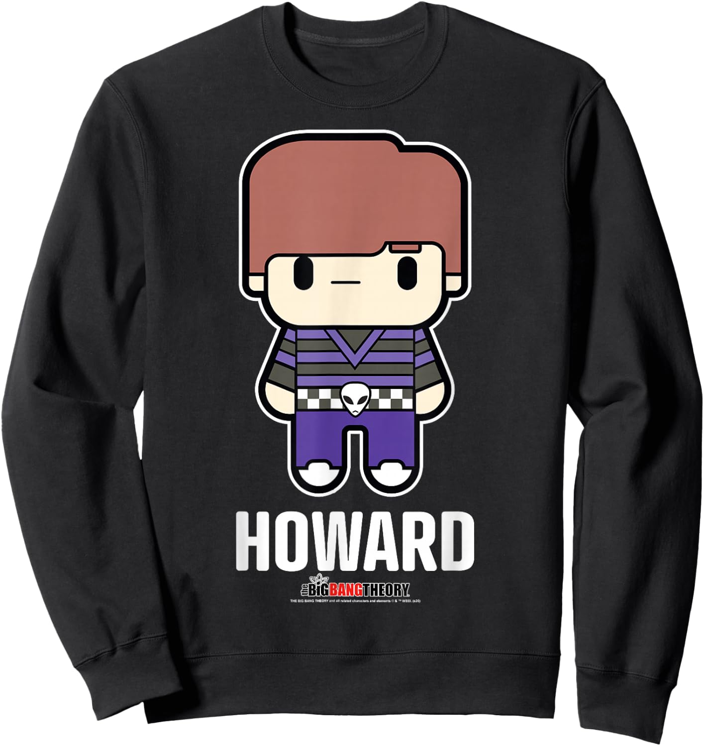The Big Bang Theory Chibi Howard Sweatshirt - Sweatshirt | Black