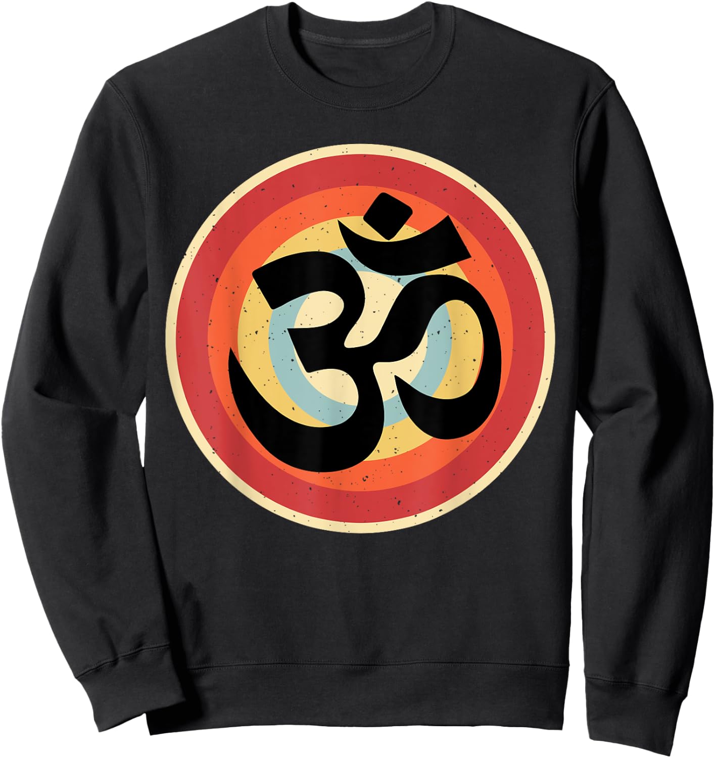 Om Symbol Namaste Aum Ohm Hindu Zen Tantra Yoga Day Sweatshirt - Sweatshirt | Black