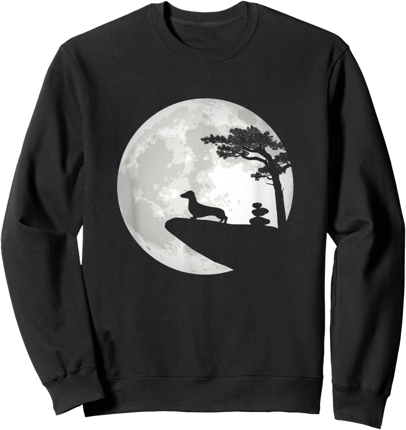 Cute & Funny Teckel Dog Saying - Dachshund & Dachshund Sweatshirt - Sweatshirt | Black